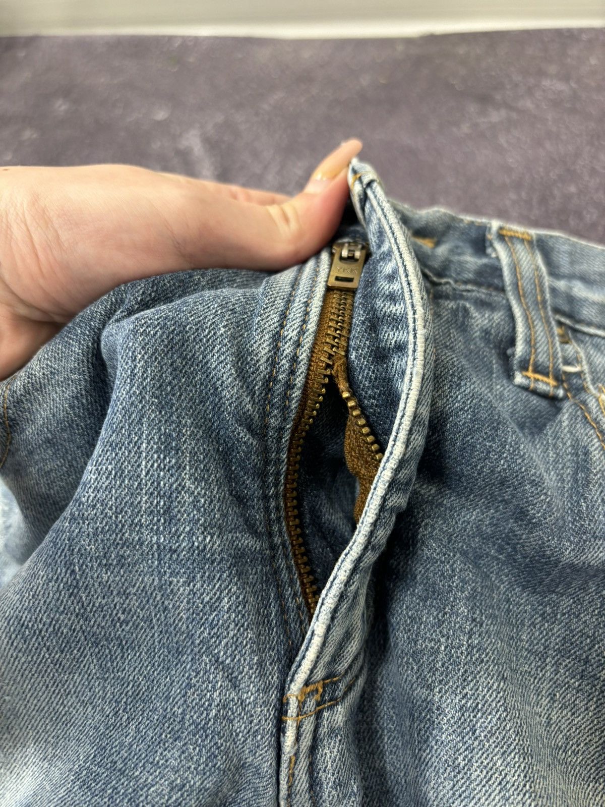 Carhartt Vintage Carhartt Relaxed Fit Blue Work Denim Hype Jeans Size US 32 / EU 48 - 16 Thumbnail