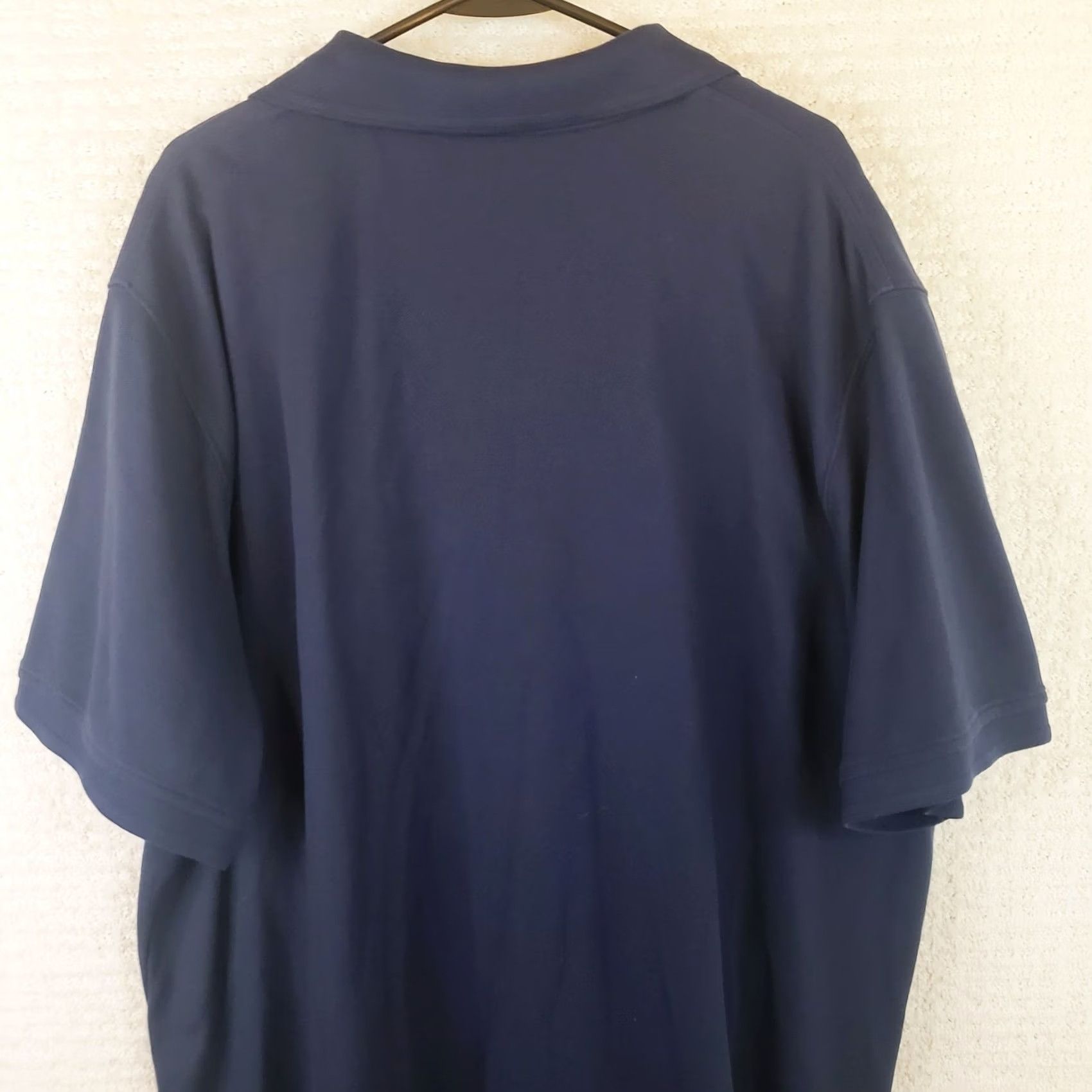 Vintage LL Bean Mens Polo Shirt Short Sleeve XXL Navy Blue 100% Cotton Heavy 300454 Size US XXL / EU 58 / 5 - 6 Thumbnail