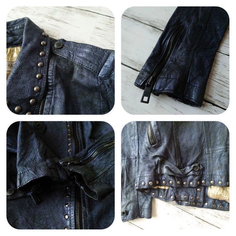 Rick Owens Vintage Studded Leather Jacket by Giorgio Brato-2506 Size M / US 6-8 / IT 42-44 - 7 Thumbnail