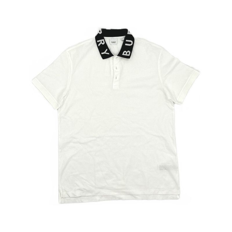 Burberry Burberry SS23 Logo Print Short Sleeve Polo 0079 Size US XL / EU 56 / 4 - 1 Thumbnail