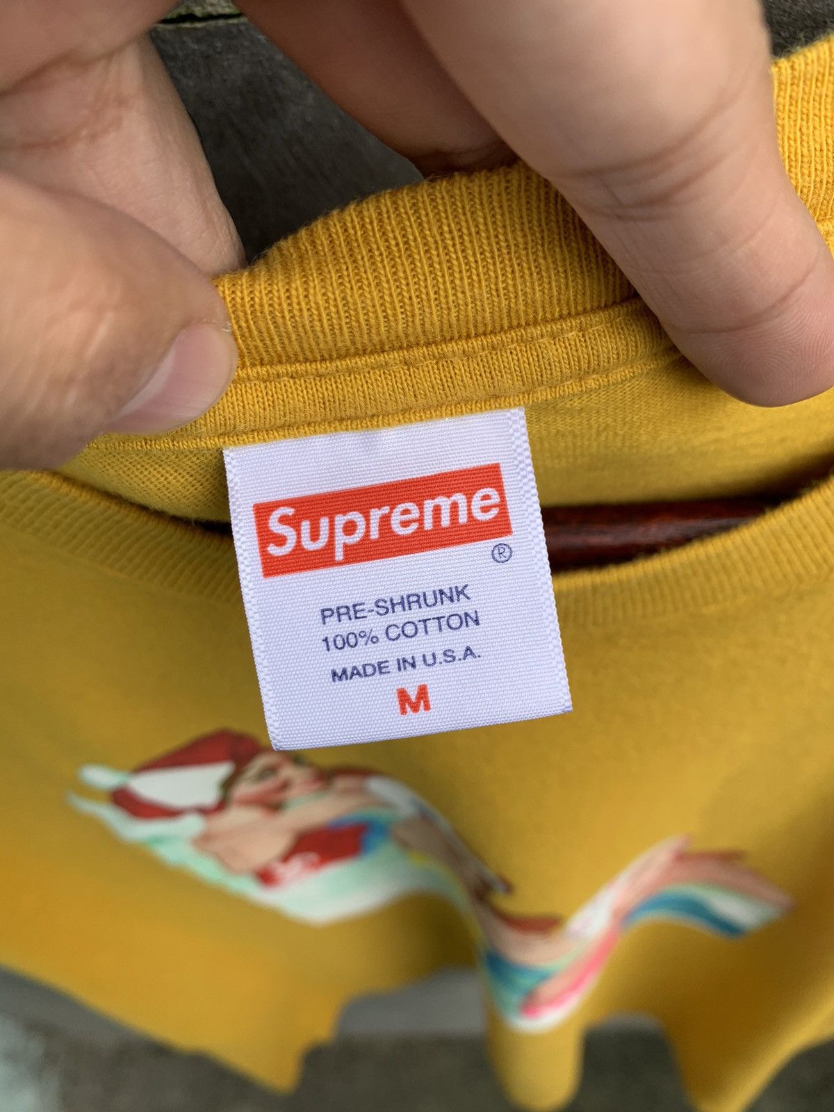 Supreme SS18 Swimmers Tee Size US M / EU 48-50 / 2 - 6 Thumbnail