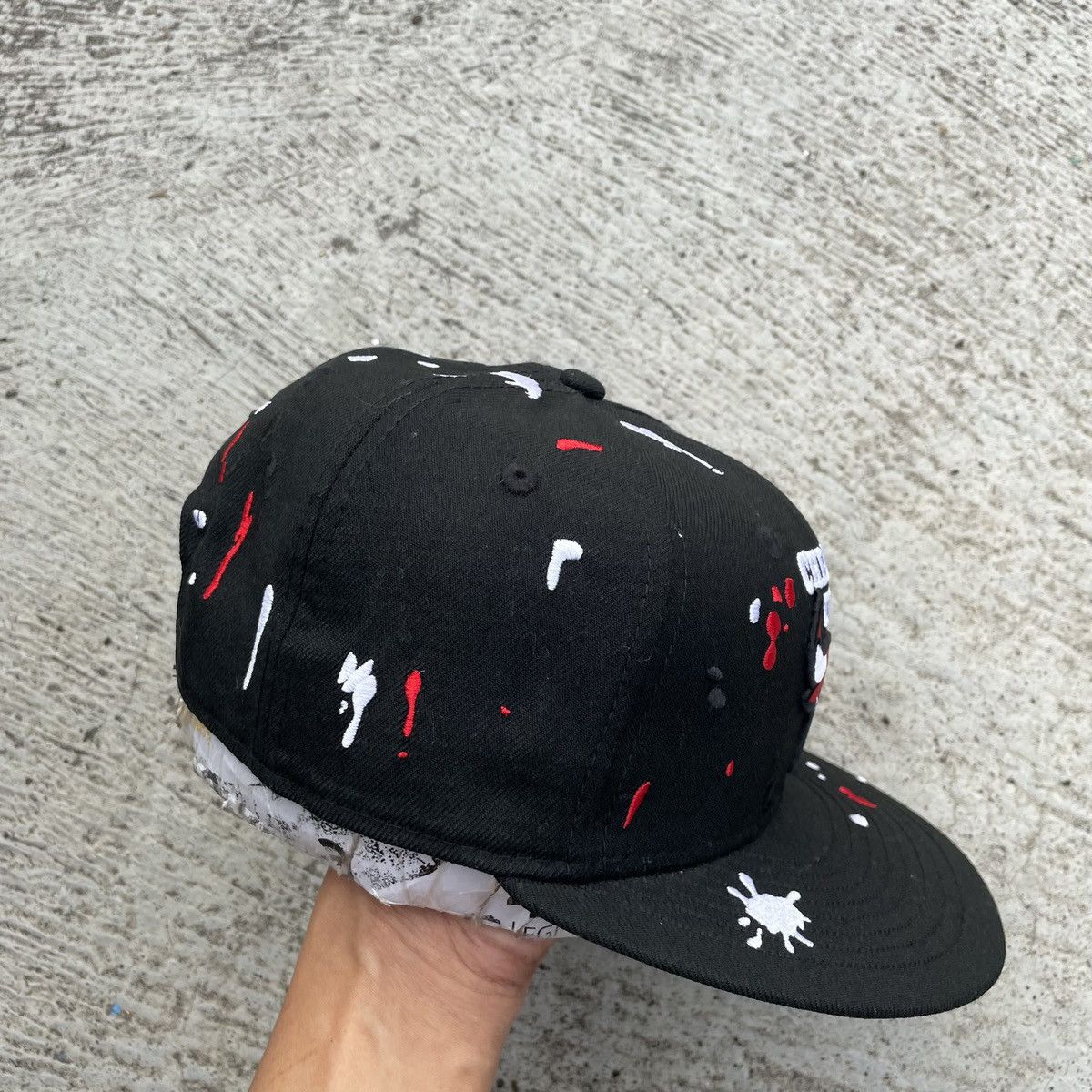 New Era Sick splash Embroidery Chicago bulls hat Size ONE SIZE - 5 Thumbnail