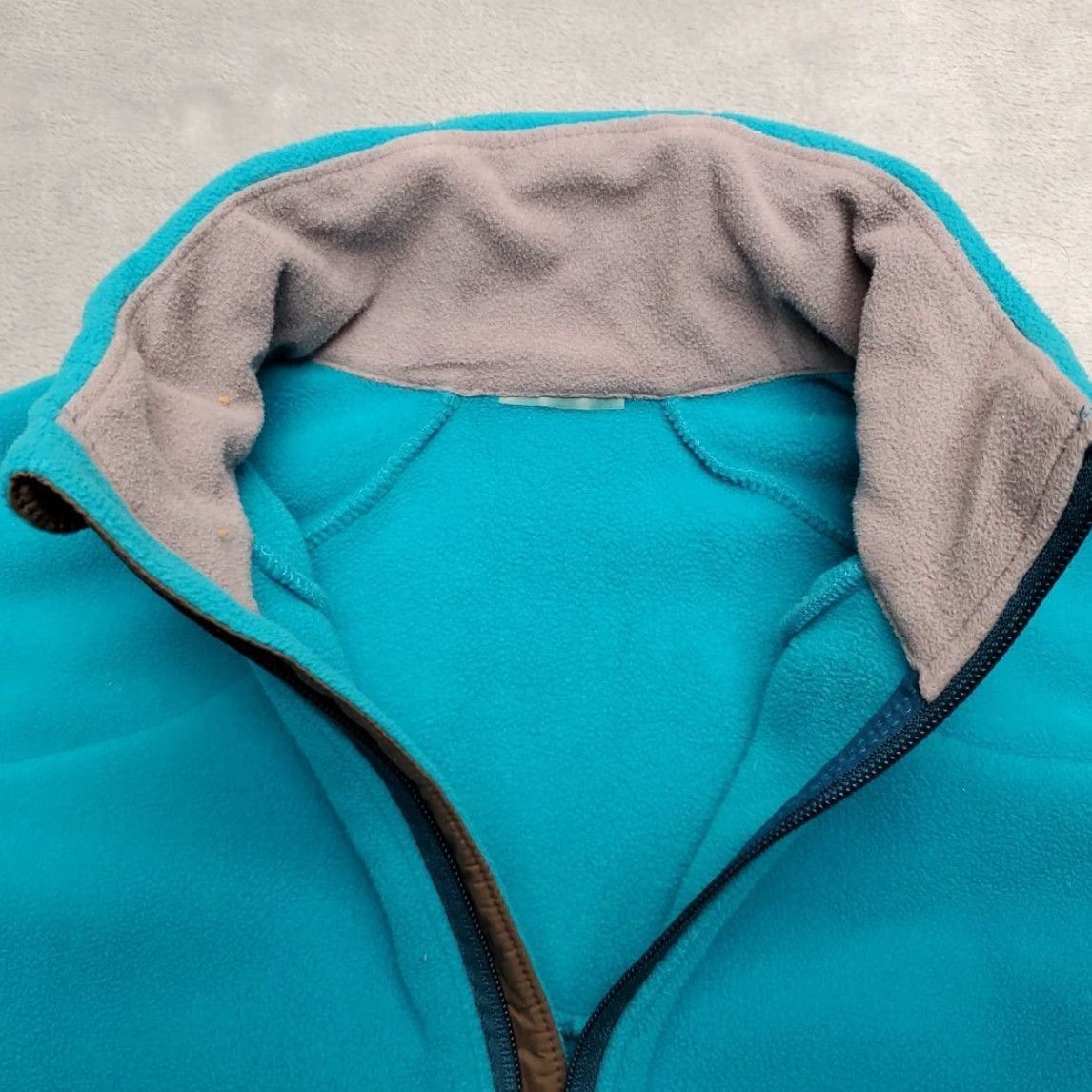 Eddie Bauer VINTAGE Eddie Bauer First Ascent Sweater Women M Blue Full Zip Fleece Outdoors Gorp Size M / US 6-8 / IT 42-44 - 6 Thumbnail