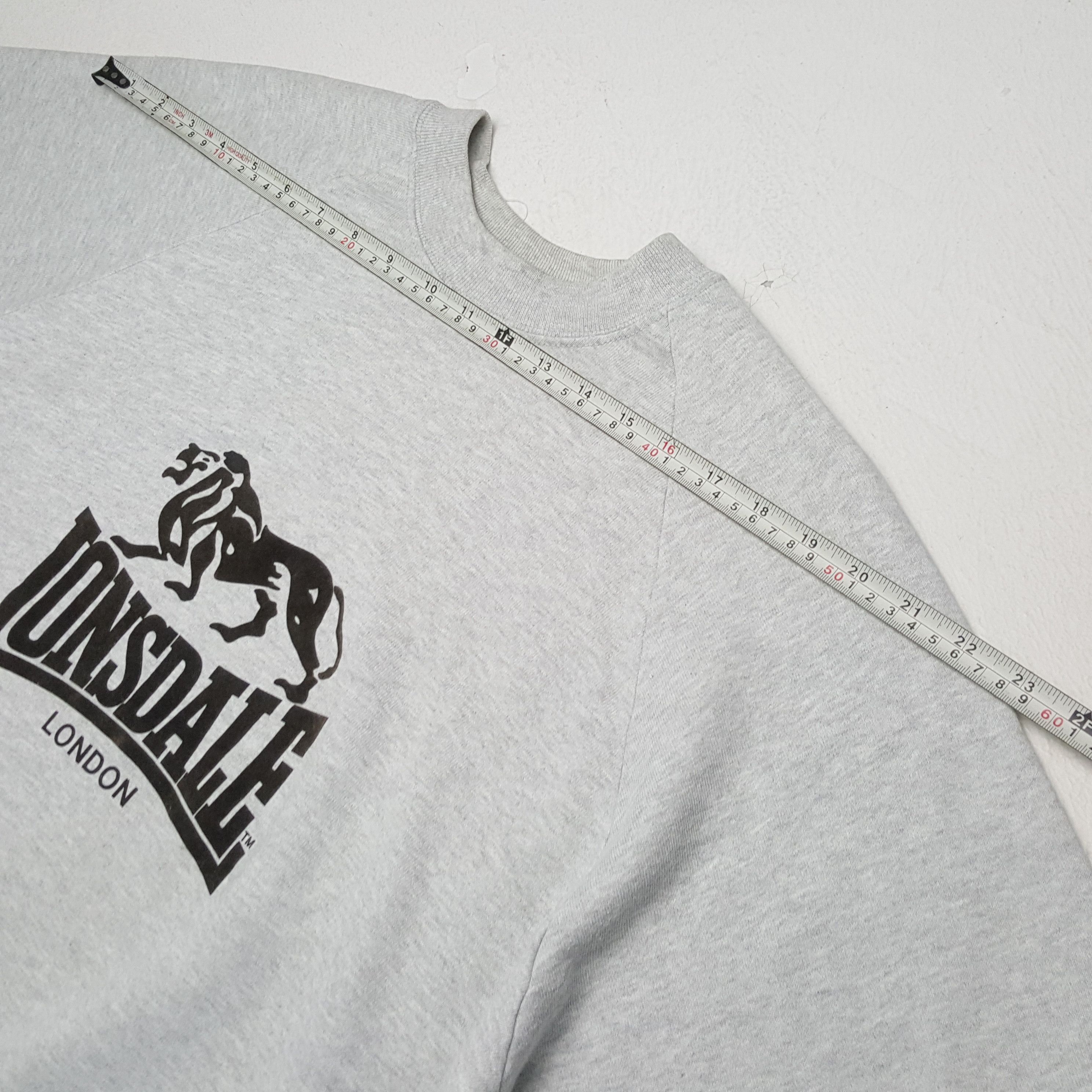 Lonsdale × Vintage Vintage LONSDALE LONDON Fashion Brand Sweatshirts Size US L / EU 52-54 / 3 - 4 Thumbnail