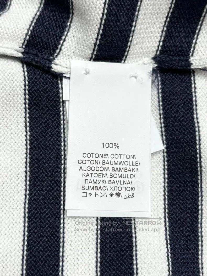 Brunello Cucinelli Brunello Cucinelli Striped Knit Top. Size US L / EU 52-54 / 3 - 5 Thumbnail