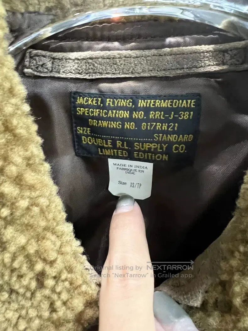 RRL Ralph Lauren RRL Ralph Lauren Goat suede leather jacket Size US XS / EU 42 / 0 - 4 Thumbnail