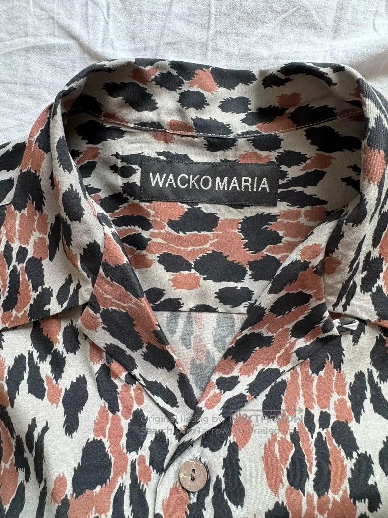 Wacko Maria Wacko Maria Gray Leopard Print Shirt Size US M / EU 48-50 / 2 - 3 Thumbnail