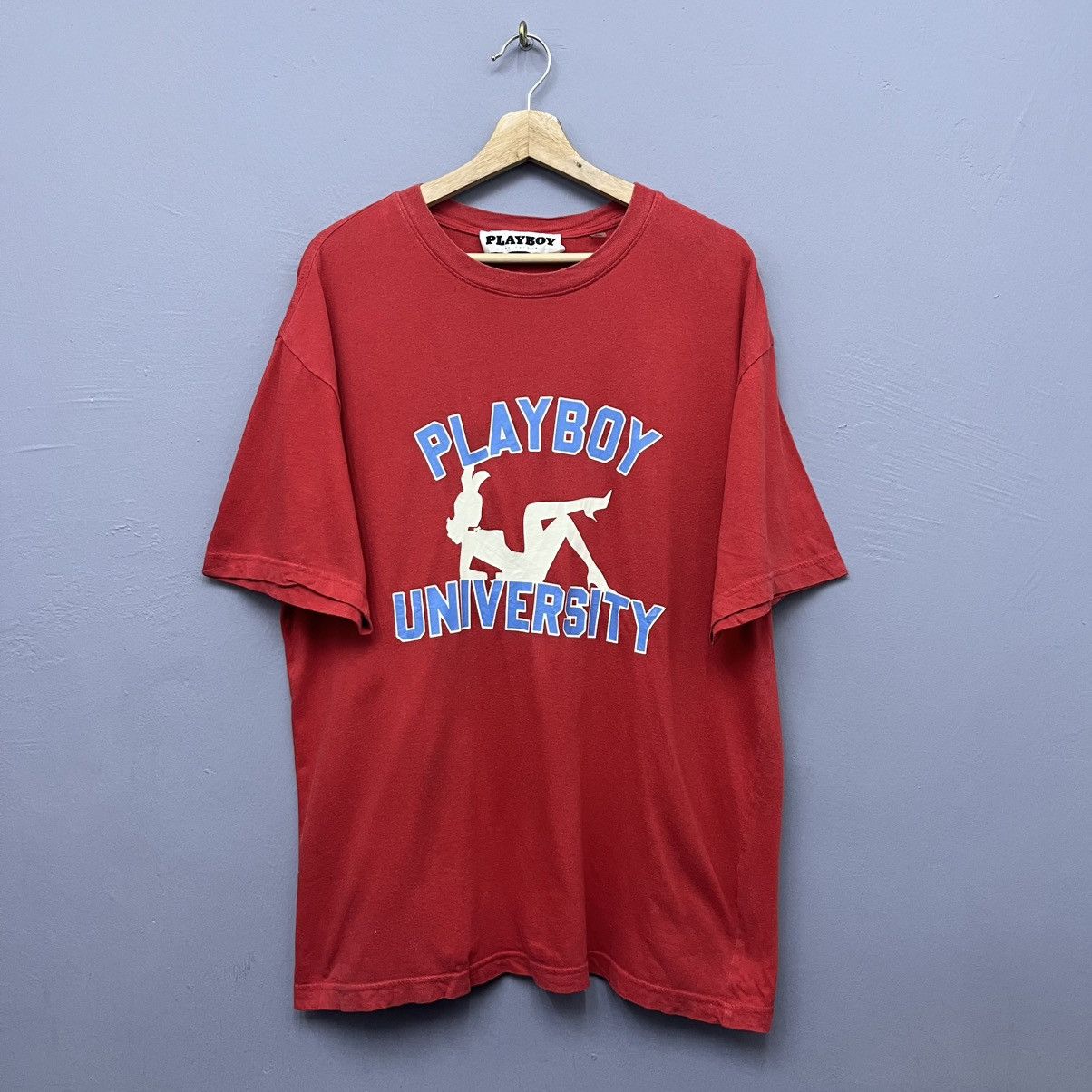 Playboy Playboy University Relaxed Fit T-Shirt Size US L / EU 52-54 / 3 - 1 Thumbnail