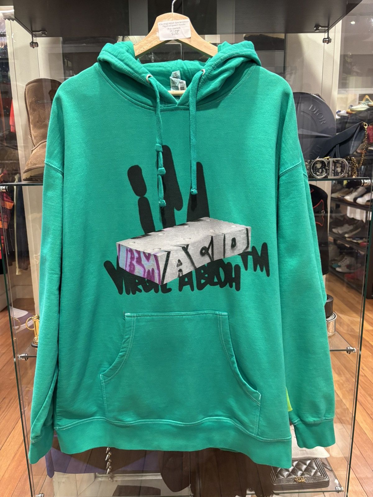 【Virgil Abloh ICA】Figures Of Speechフーディー Virgil Abloh ICA X Virgil Abloh Special Edition Figure of