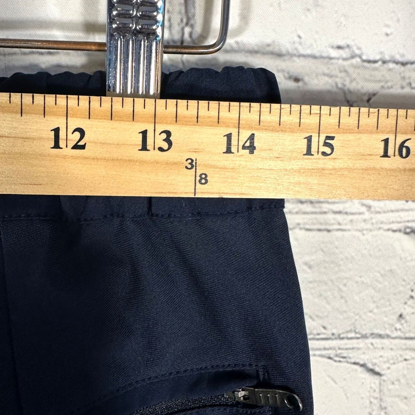 Lululemon Lululemon Warpcity Jogger Mens Navy Blue Athletic Pants Zip Pockets Medium Slim Fit Tapered Inseam 30 Size US 31 - 5 Thumbnail