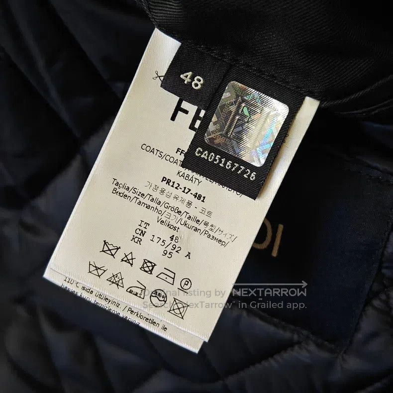 Fendi Fendi Double-sided color-blocked logo coat Size US M / EU 48-50 / 2 - 7 Thumbnail
