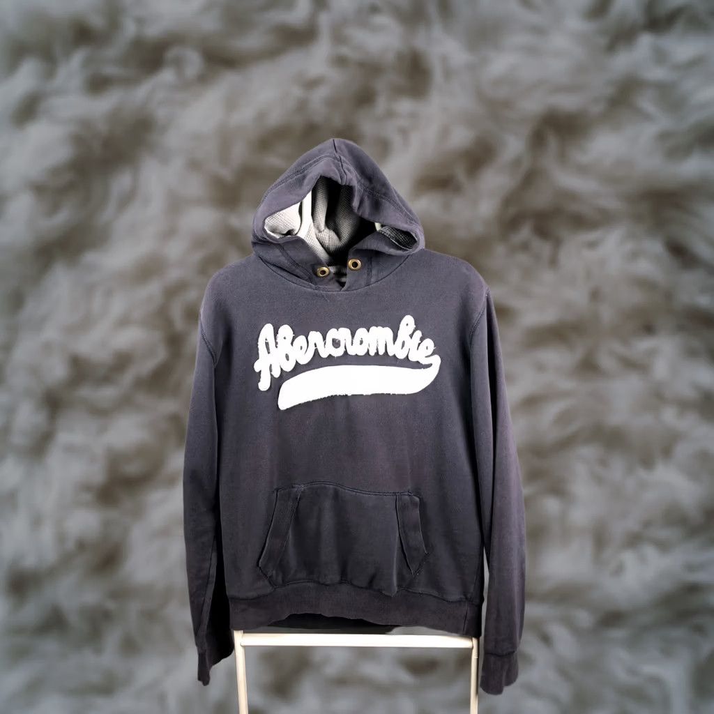 Abercrombie & Fitch Abercrombie & Fitch Hoodie Dark Blue Cotton Adult S Mens Size US S / EU 44-46 / 1 - 1 Thumbnail