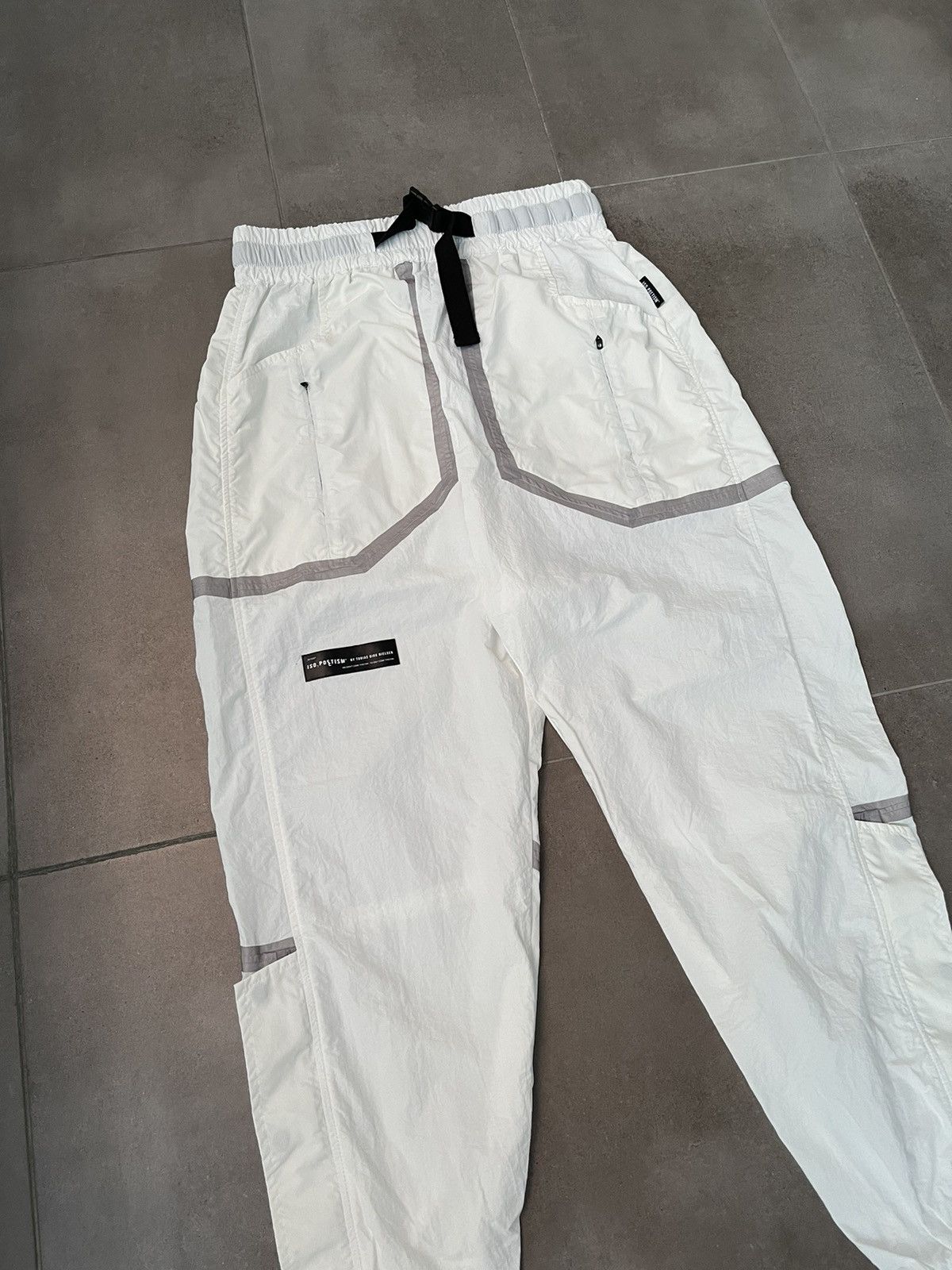 Tobias Birk Nielsen !DS! SS23 Iso Poetism Tobias Birk Nielsen White Nylon Pants Size US 34 / EU 50 - 7 Thumbnail