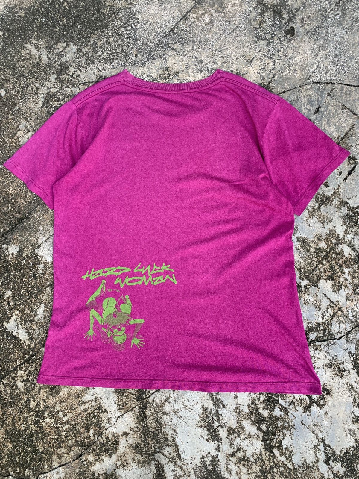 Anime 2000s Cowboy Bebop Anime "Hard Luck Women Ein" Graphic Tee Size US M / EU 48-50 / 2 - 2 Thumbnail