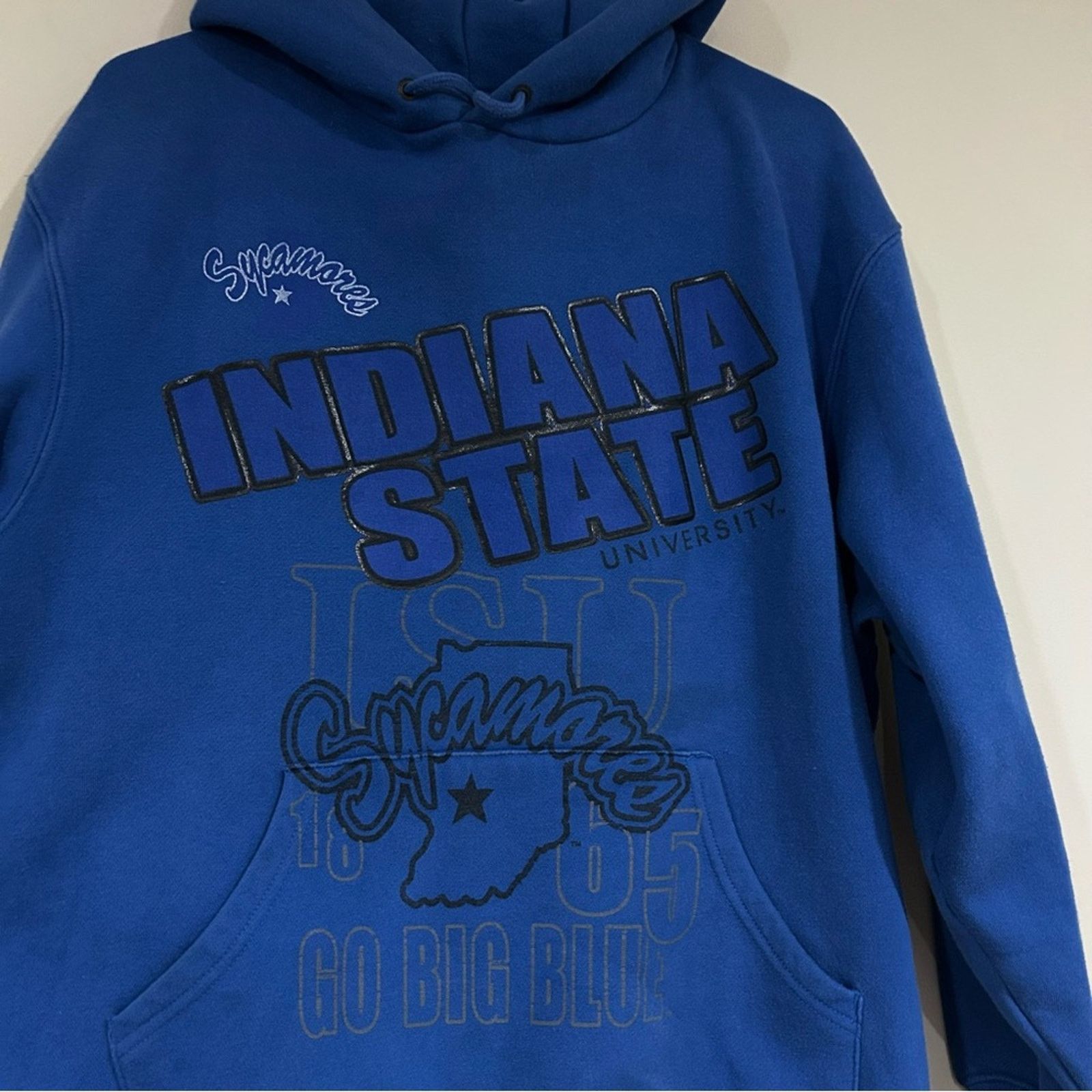Jansport Vintage Indiana State Sycamores Hoodie Size US L / EU 52-54 / 3 - 2 Thumbnail