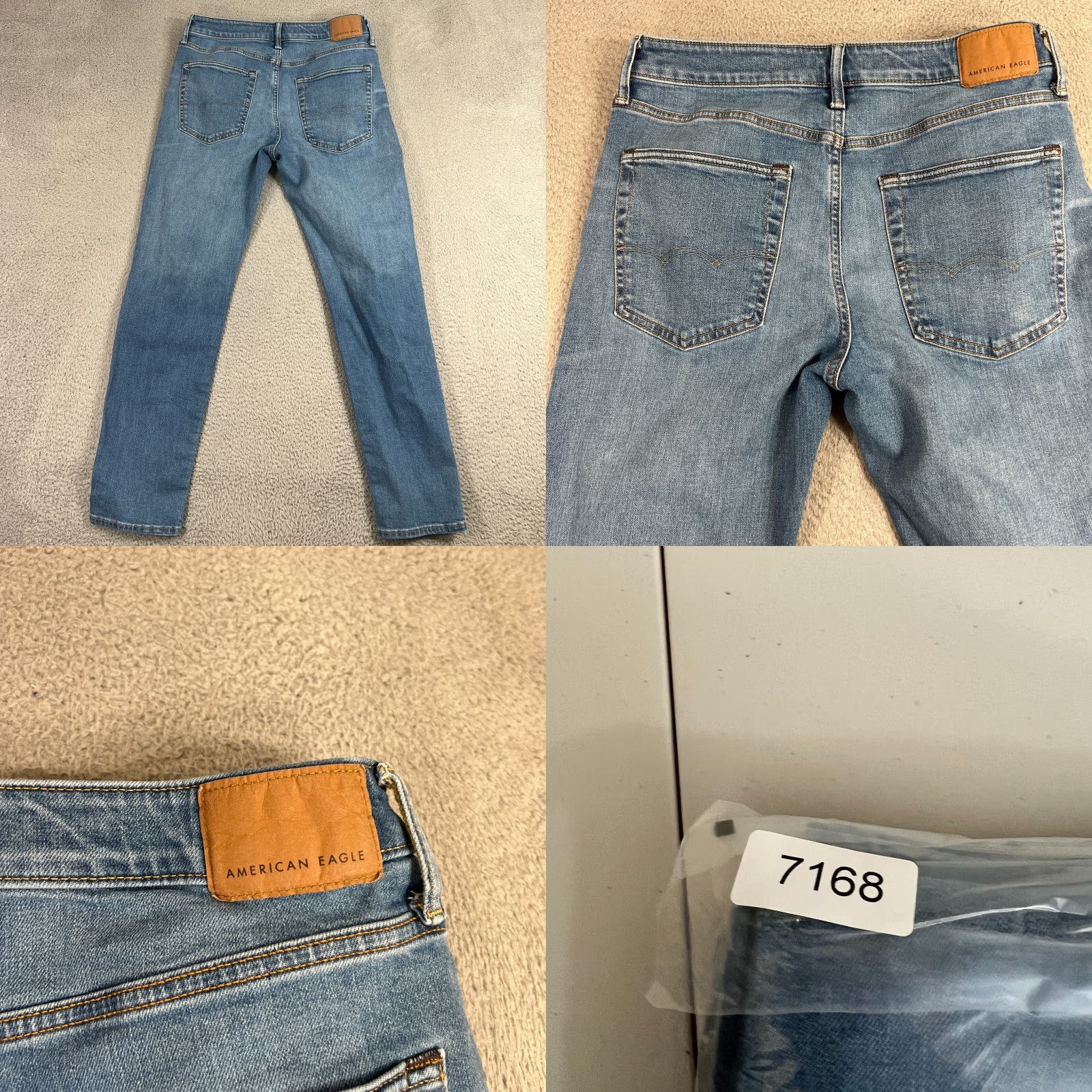 American Eagle Outfitters VINTAGE American Eagle Men's Jeans 31x32 Athletic Fit Denim City Rock Blue Size US 31 - 8 Thumbnail