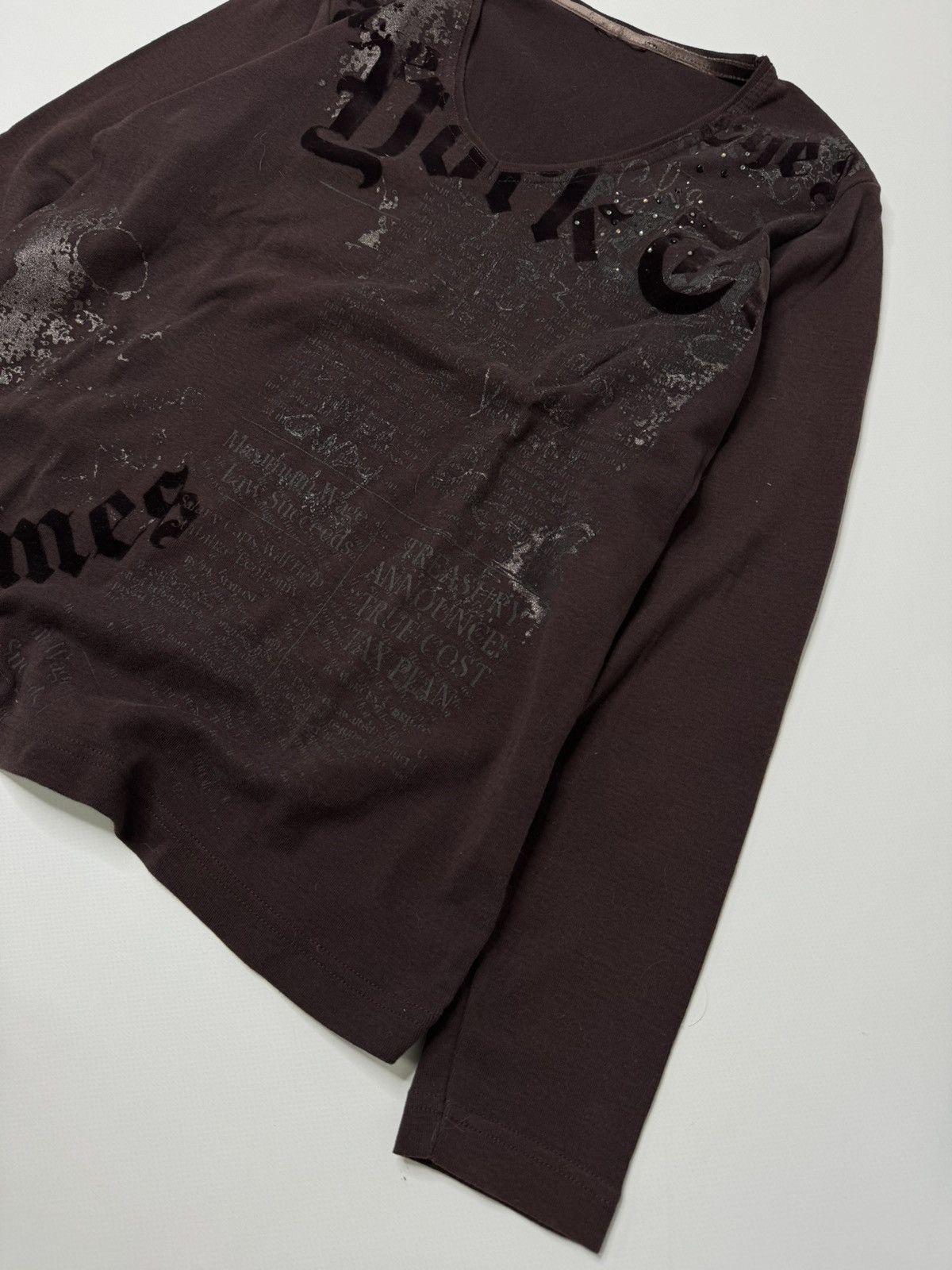 Vintage Vintage avant garde New York times longsleeve if6was9 lgb 00 Size S / US 4 / IT 40 - 3 Thumbnail