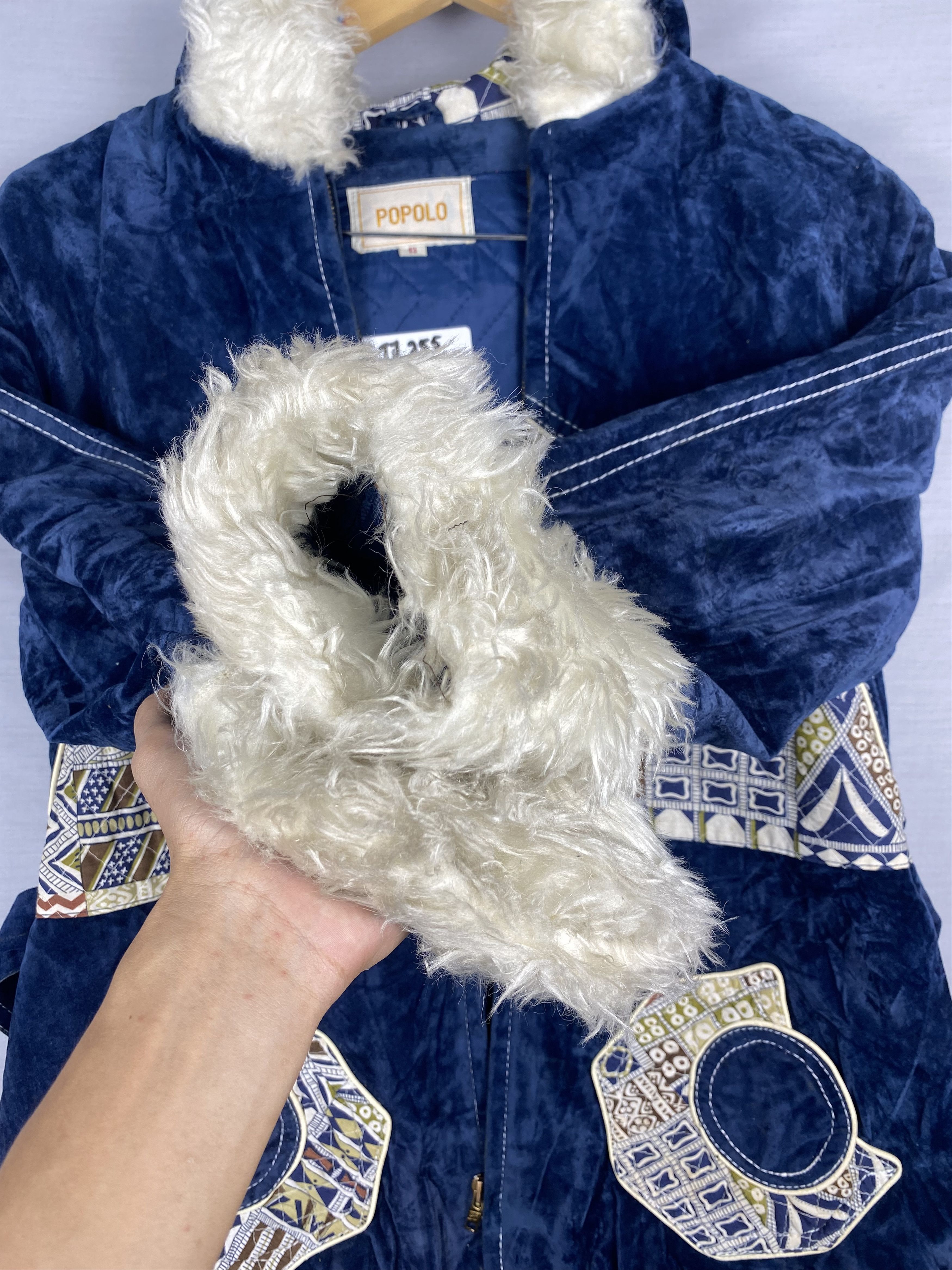 Traditional Weatherwear Vintage Popolo Boho Patchwork Faux Fur Festival Jacket Size US S / EU 44-46 / 1 - 5 Thumbnail