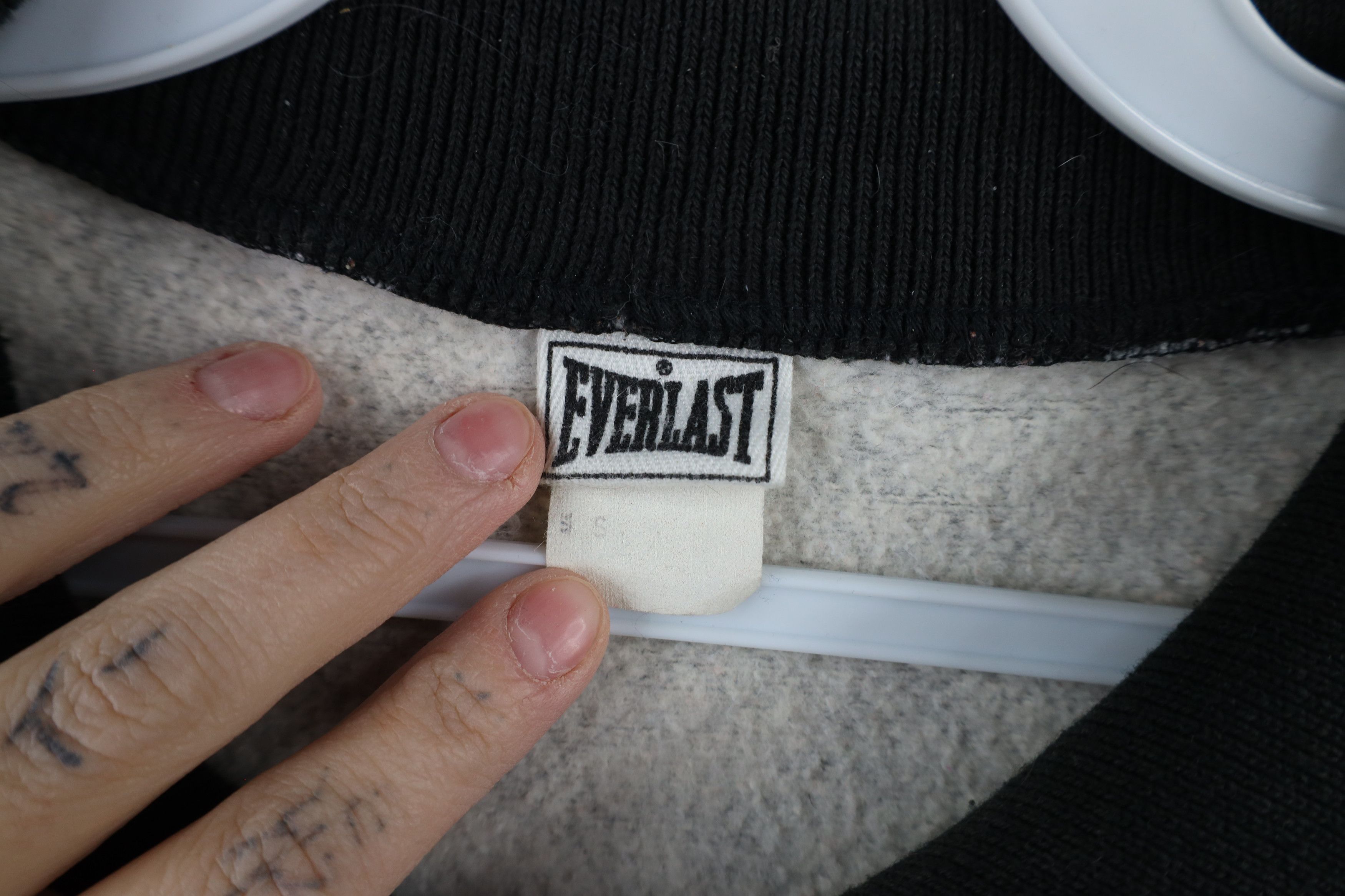 Everlast × Vintage Vintage 80s Everlast Gym Boxing Collared Sweatshirt USA Size US S / EU 44-46 / 1 - 10 Thumbnail