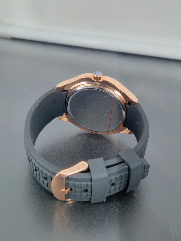 Other Rose Gold Aquanaut Sport Watch 42mm Quartz Silicone Strap Size 42 - 5 Thumbnail