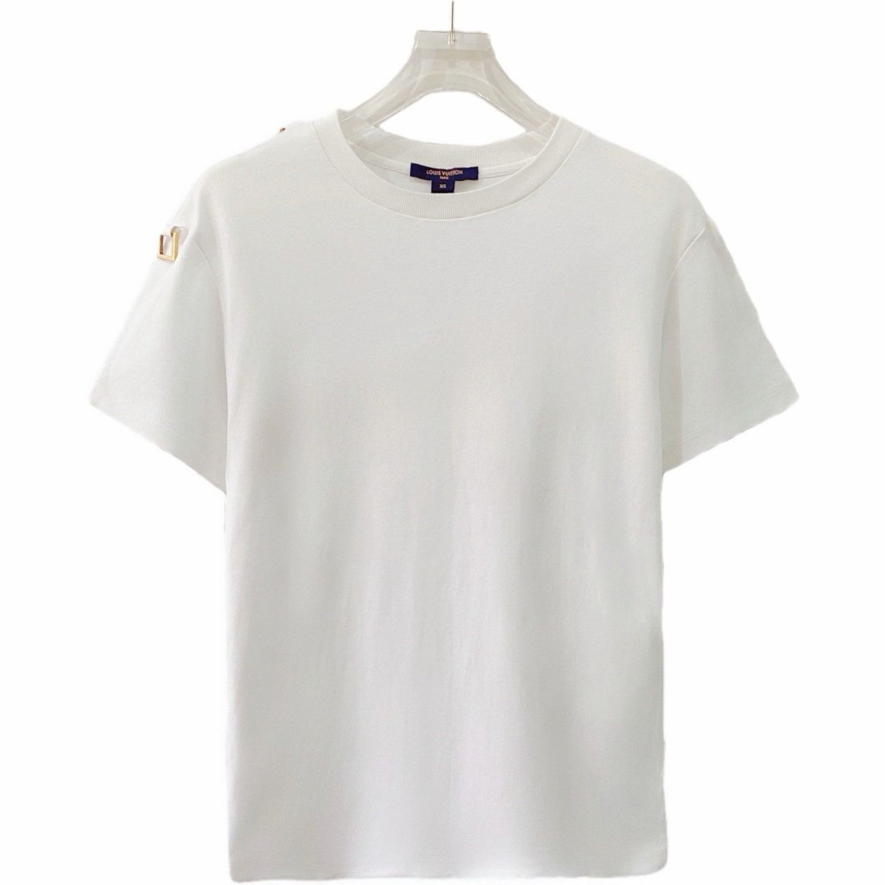 Louis Vuitton Louis Vuitton Square Buckle Decor Short Sleeve T-shirt K26WX Size XS / US 0-2 / IT 36-38 - 1 Thumbnail