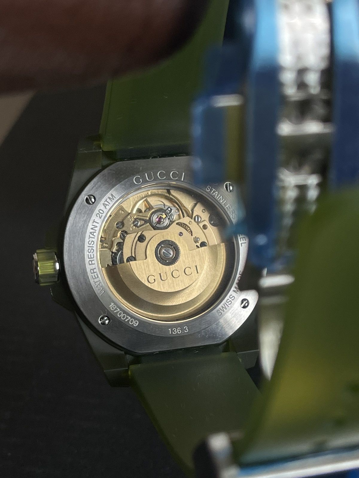 Gucci Gucci 40mm Dive Watch Size ONE SIZE - 6 Thumbnail