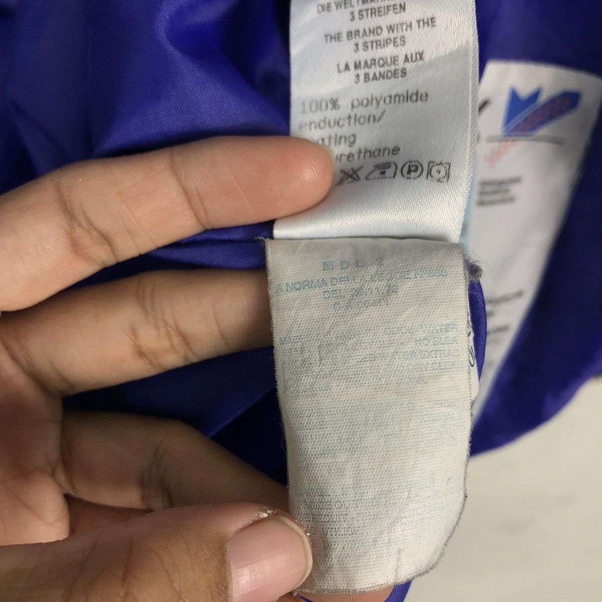 Adidas 🔥VINTAGE BOMBER JACKET ADIDAS ADVENTURE DOUBLE COLOUR Size US L / EU 52-54 / 3 - 18 Thumbnail