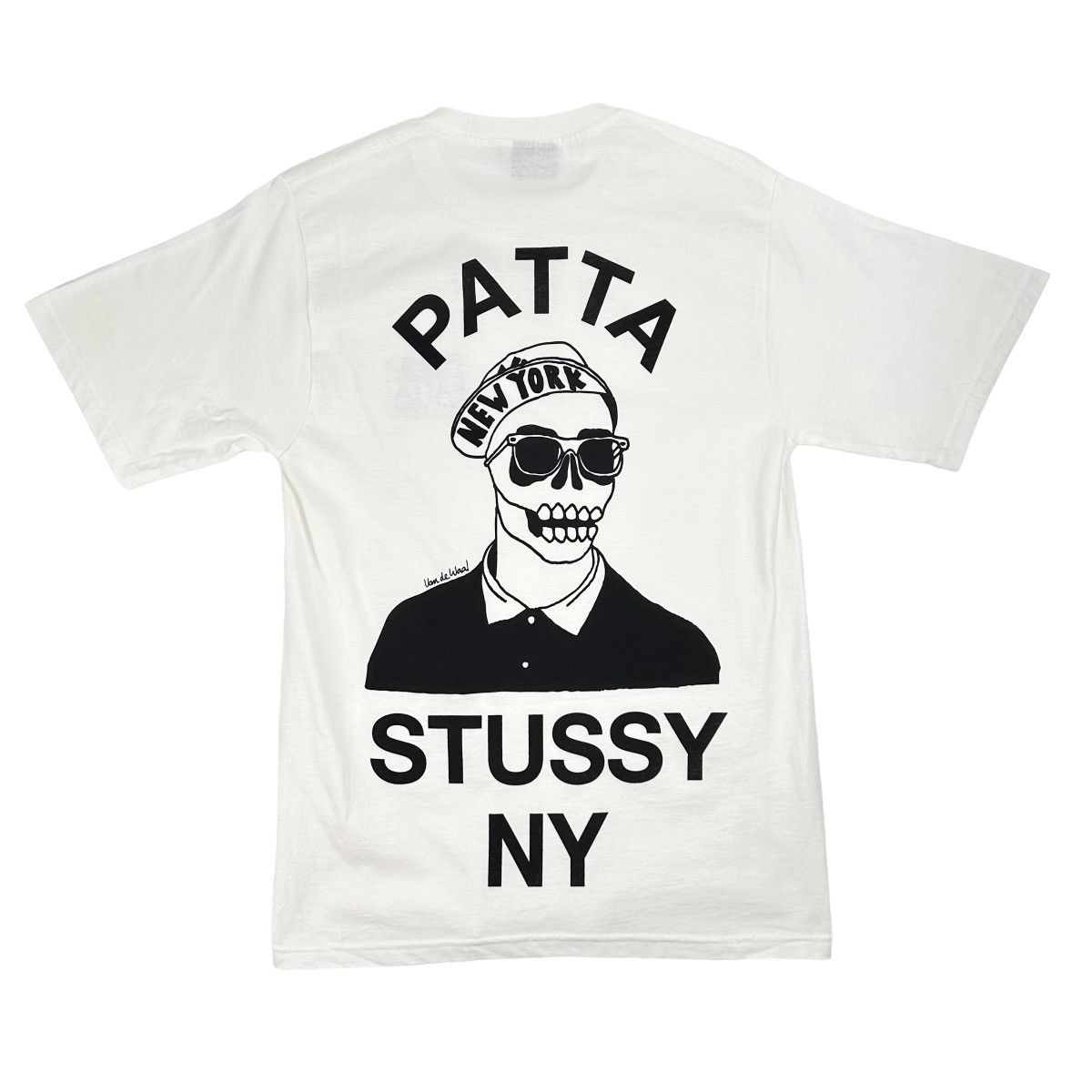 送料・関税込★STUSSY★Stussy x Patta Respect T-Shirt★White Stussy x Patta Collaboration – Stüssy