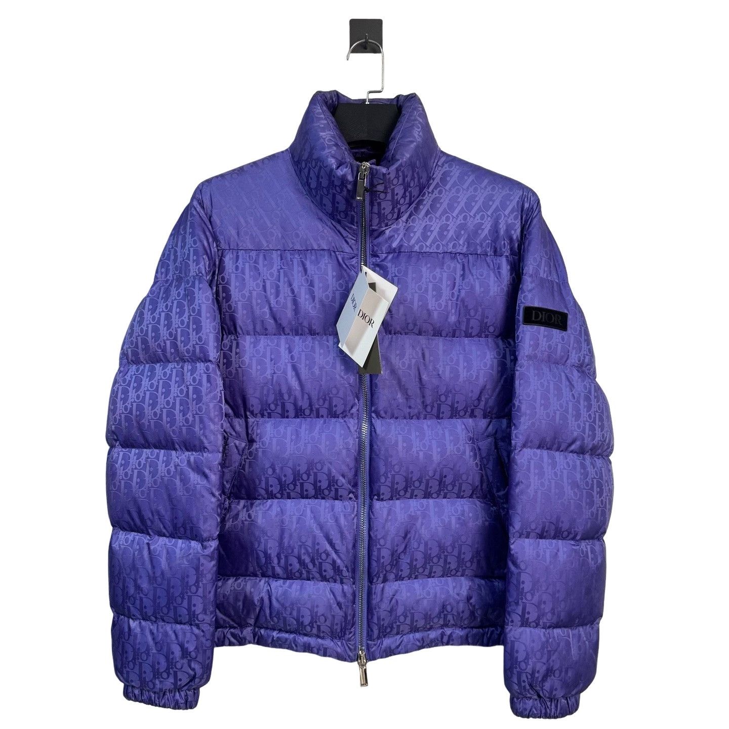 Dior Dior Oblique Pattern Puffer Jacket Size 48 Size US M / EU 48-50 / 2 - 1 Thumbnail