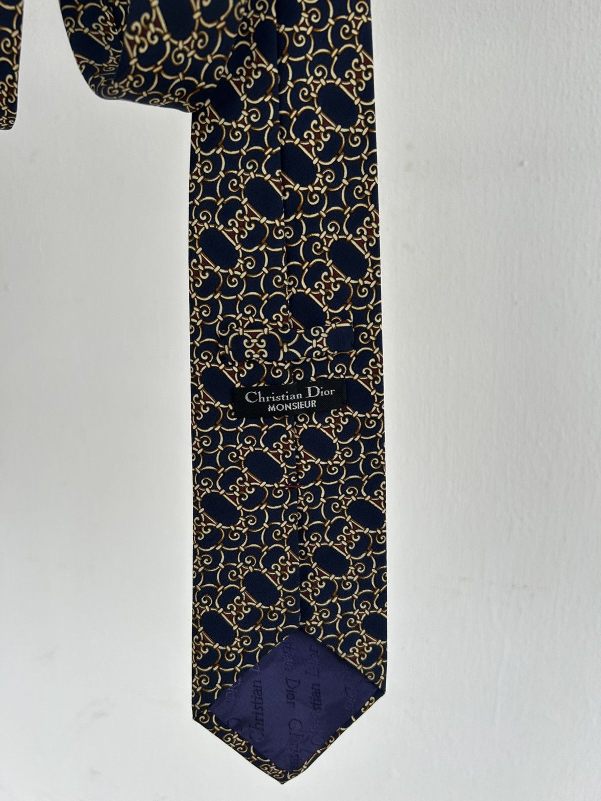 Christian Dior Monsieur Dior Vintage Tie Size ONE SIZE - 5 Thumbnail