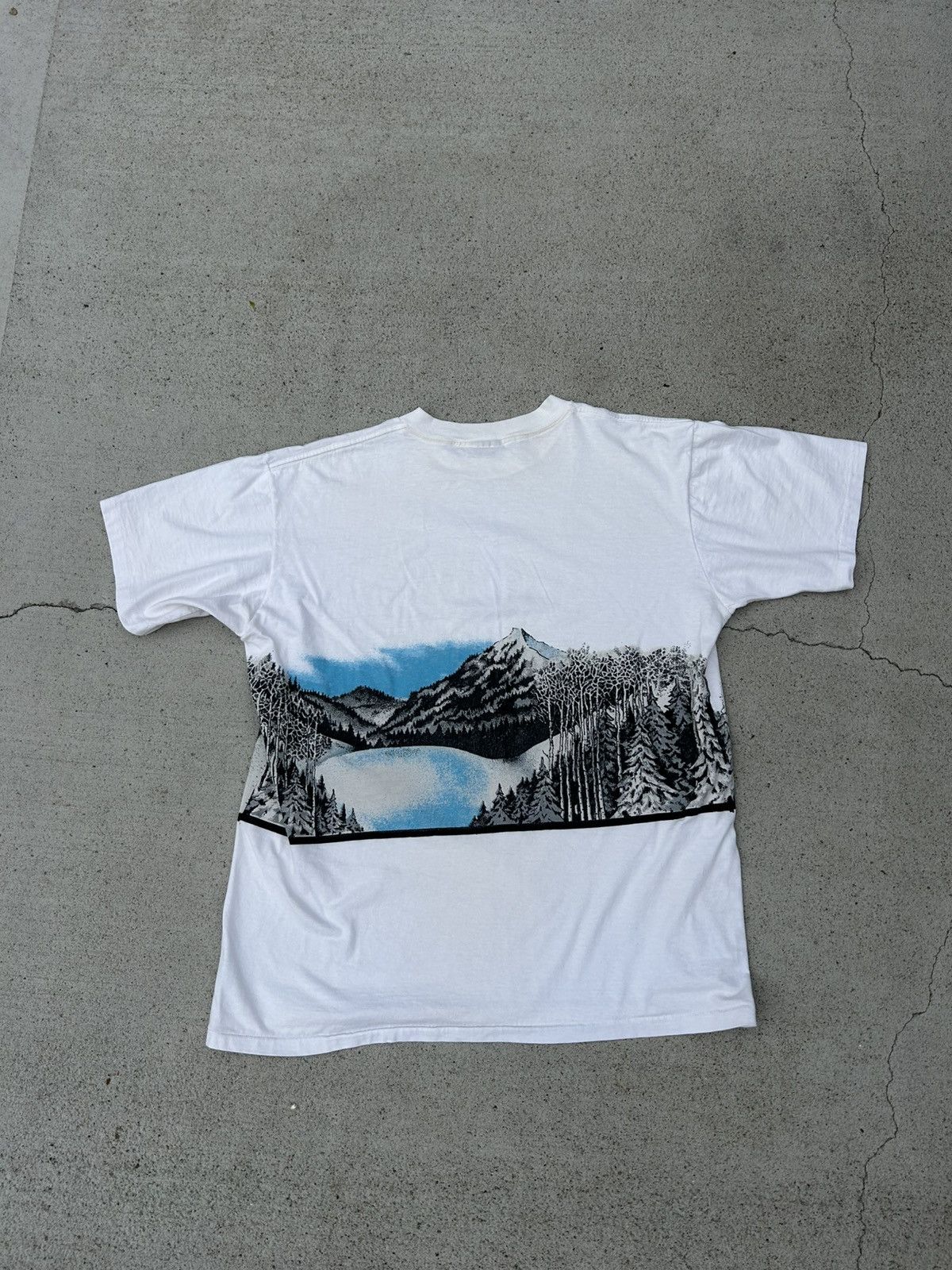 Vintage Vintage Skiing wrap around tee Size US XL / EU 56 / 4 - 3 Thumbnail