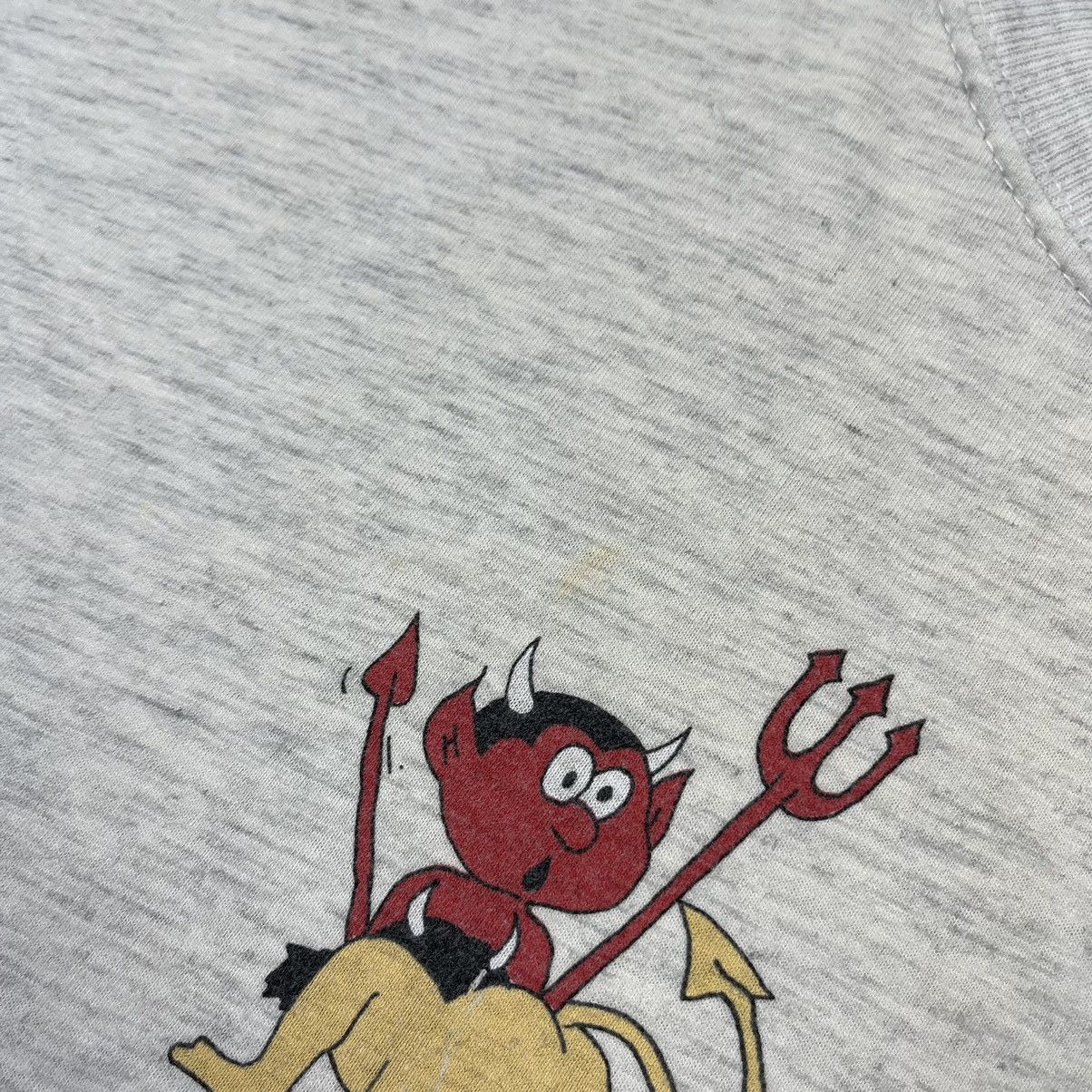Vintage Vintage Devil Hell sex position humor 18+ tee 90’s Size US L / EU 52-54 / 3 - 14 Thumbnail