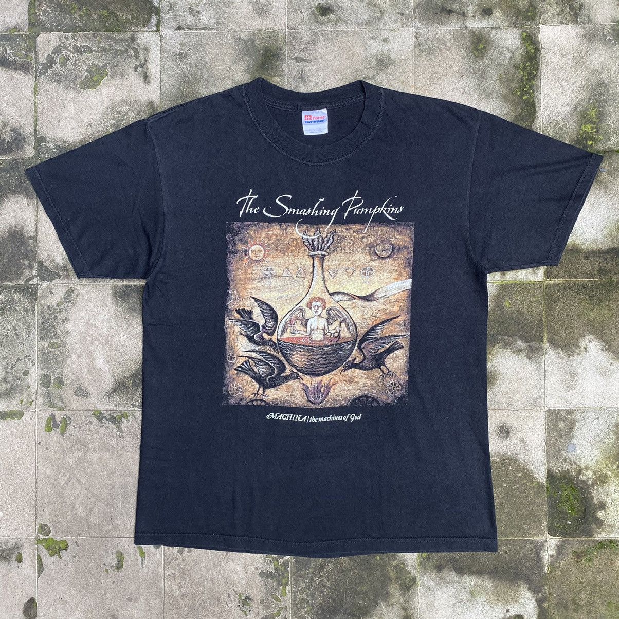 image of Band Tees Vintage Smashing Pumpkins in Black, Men's (Size Large)
