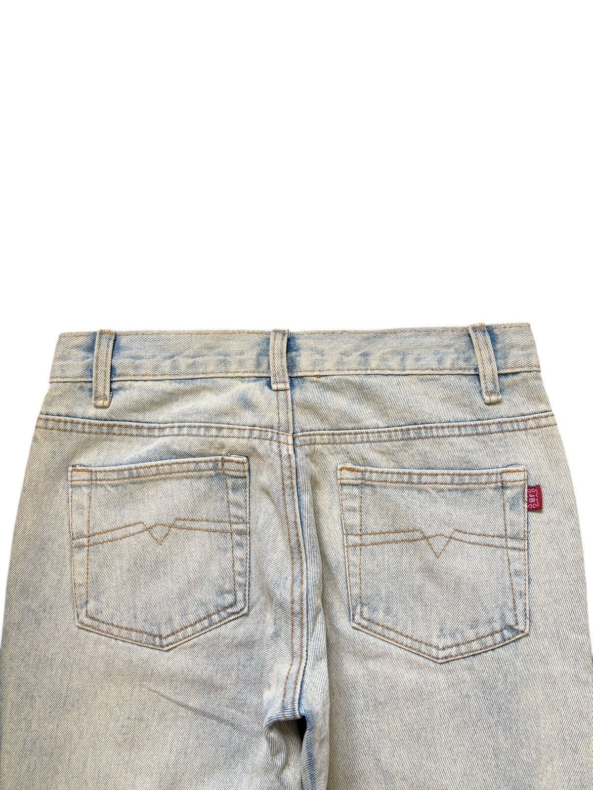 Hysteric Glamour Vintage Japanese Brand Embellish Distress Flare Jeans Size 27" / US 4 / IT 40 - 4 Thumbnail