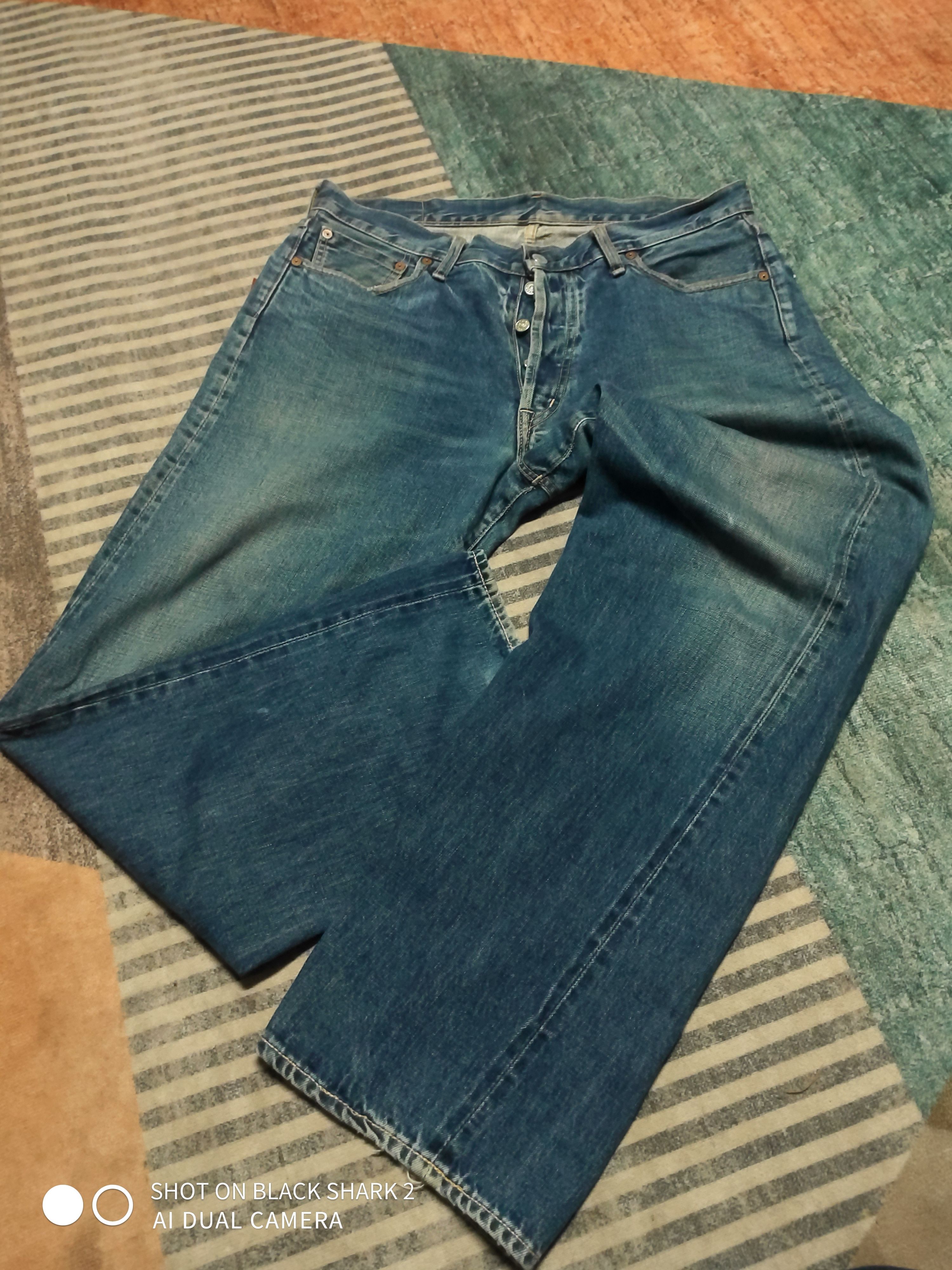 Japanese Brand Bartack Jeans Size US 35 - 1 Thumbnail