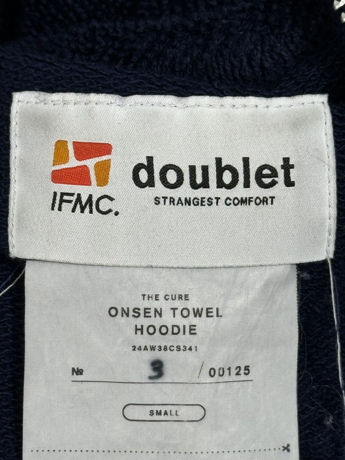 Doublet Doublet 3/125 onsen towel hoodie Size US S / EU 44-46 / 1 - 5 Thumbnail