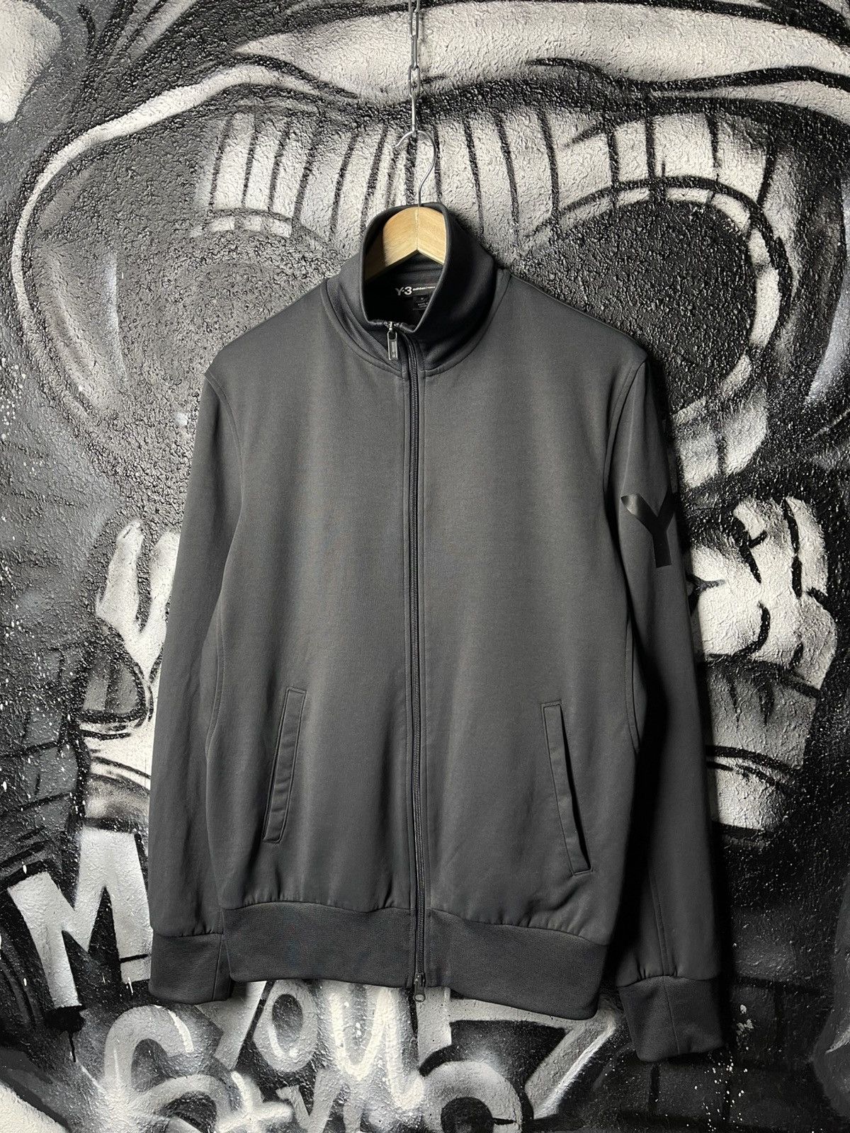 Y-3 Y-3 Adidas x Yohji Yamamoto Track Top Full Zip Jacket Men’s Size US M / EU 48-50 / 2 - 1 Thumbnail