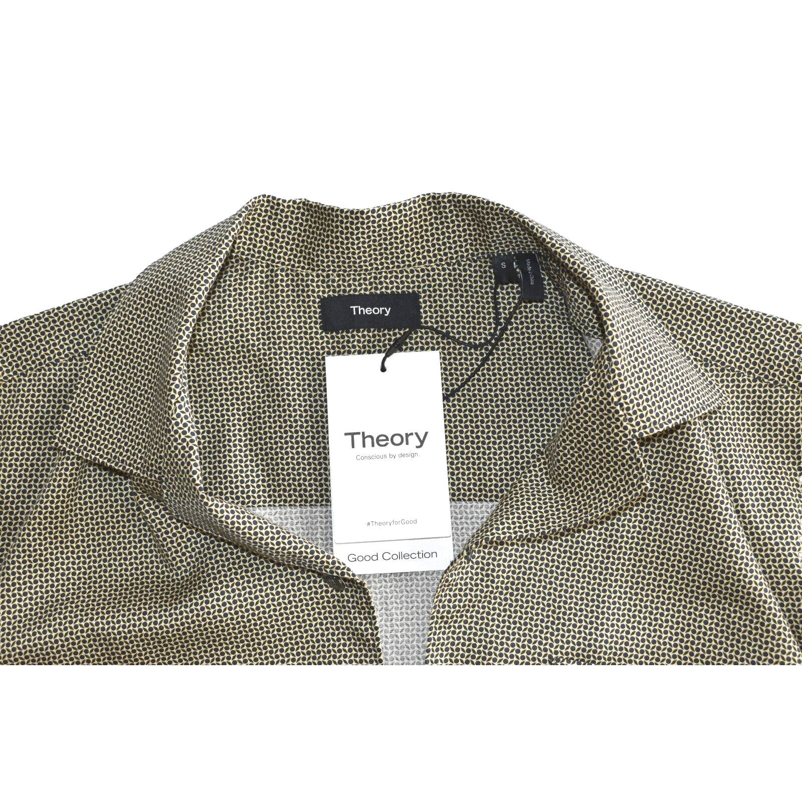 Theory NWT THEORY Marigold Multi Reef Short Sleeve Shirt Sz S $165 Size US S / EU 44-46 / 1 - 3 Thumbnail