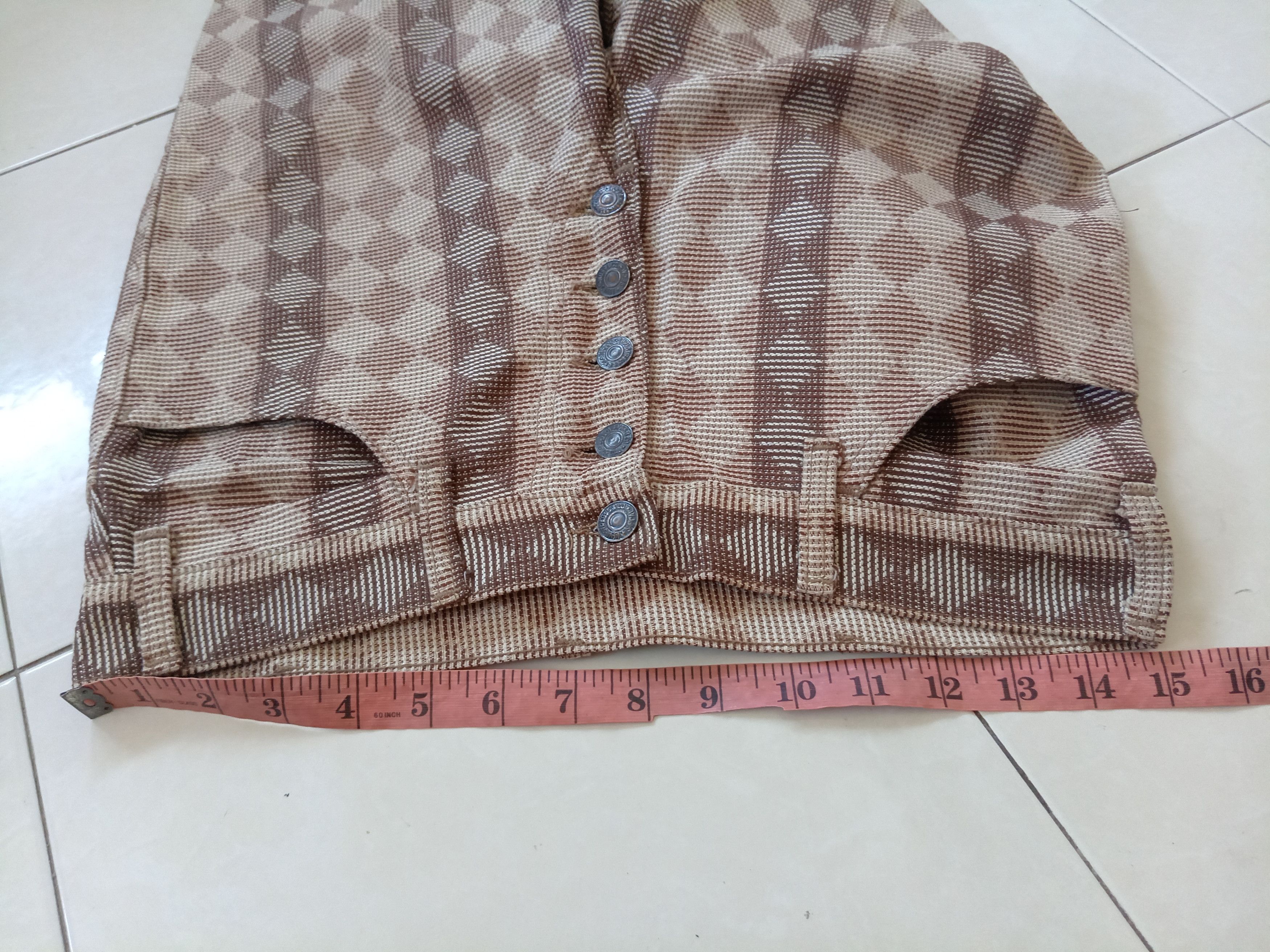 Levi's Vintage Levi's sta-prest patterned pants Size US 30 / EU 46 - 6 Thumbnail
