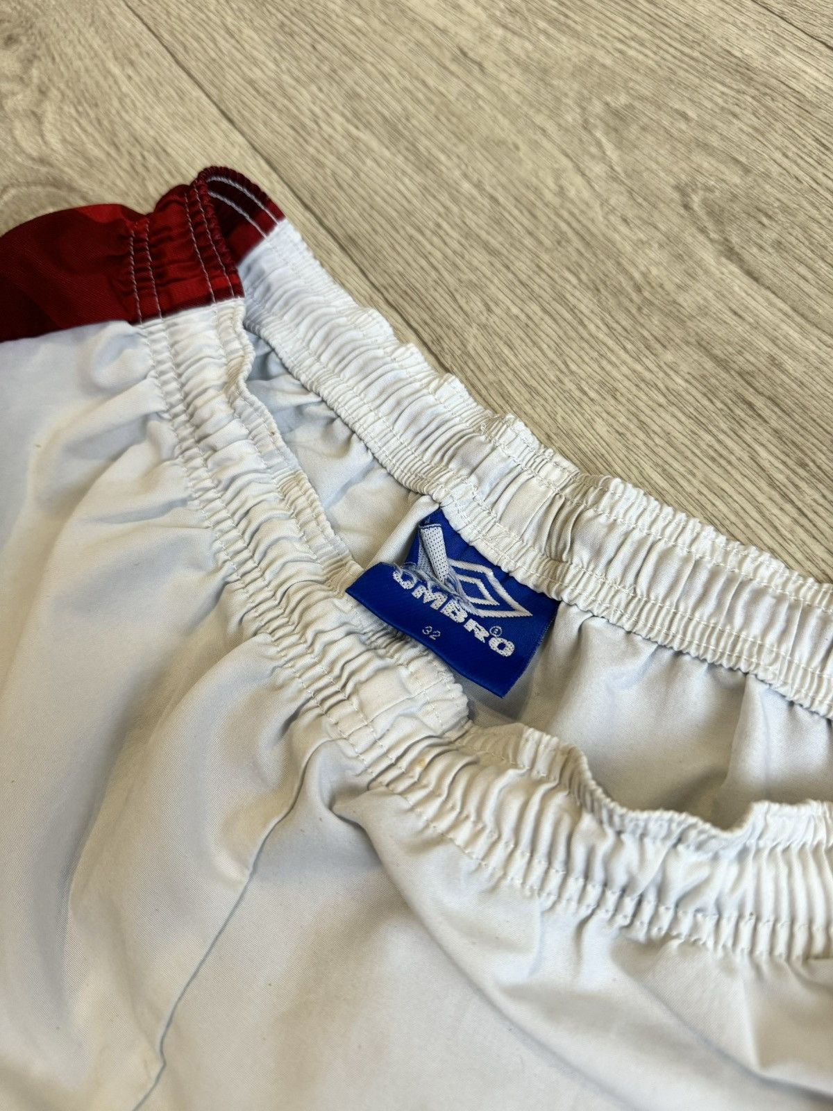 Umbro 🔷Vintage Umbro Manchester United Shorts 90s🔷 Size US 32 / EU 48 - 4 Thumbnail