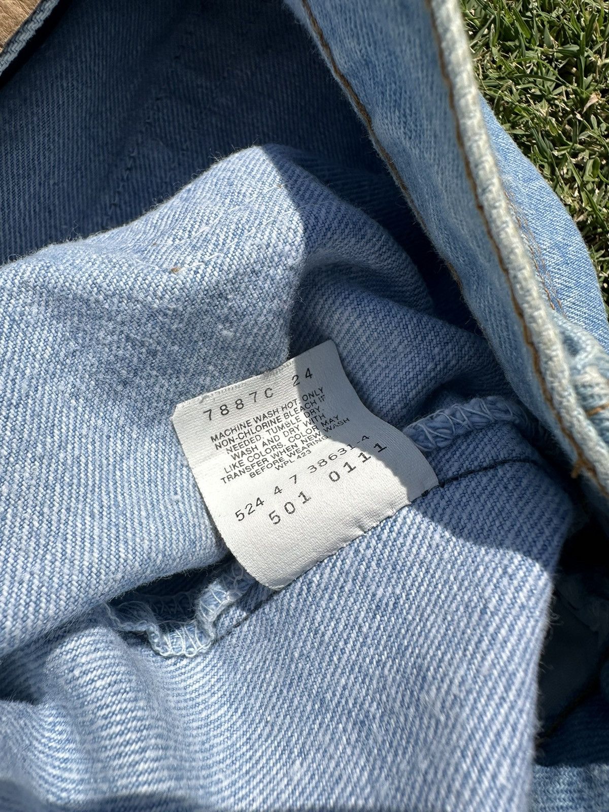 Levi's × Vintage Vintage 80’s Levi’s 501 jeans stonewash 501 0111 Size US 34 / EU 50 - 7 Thumbnail