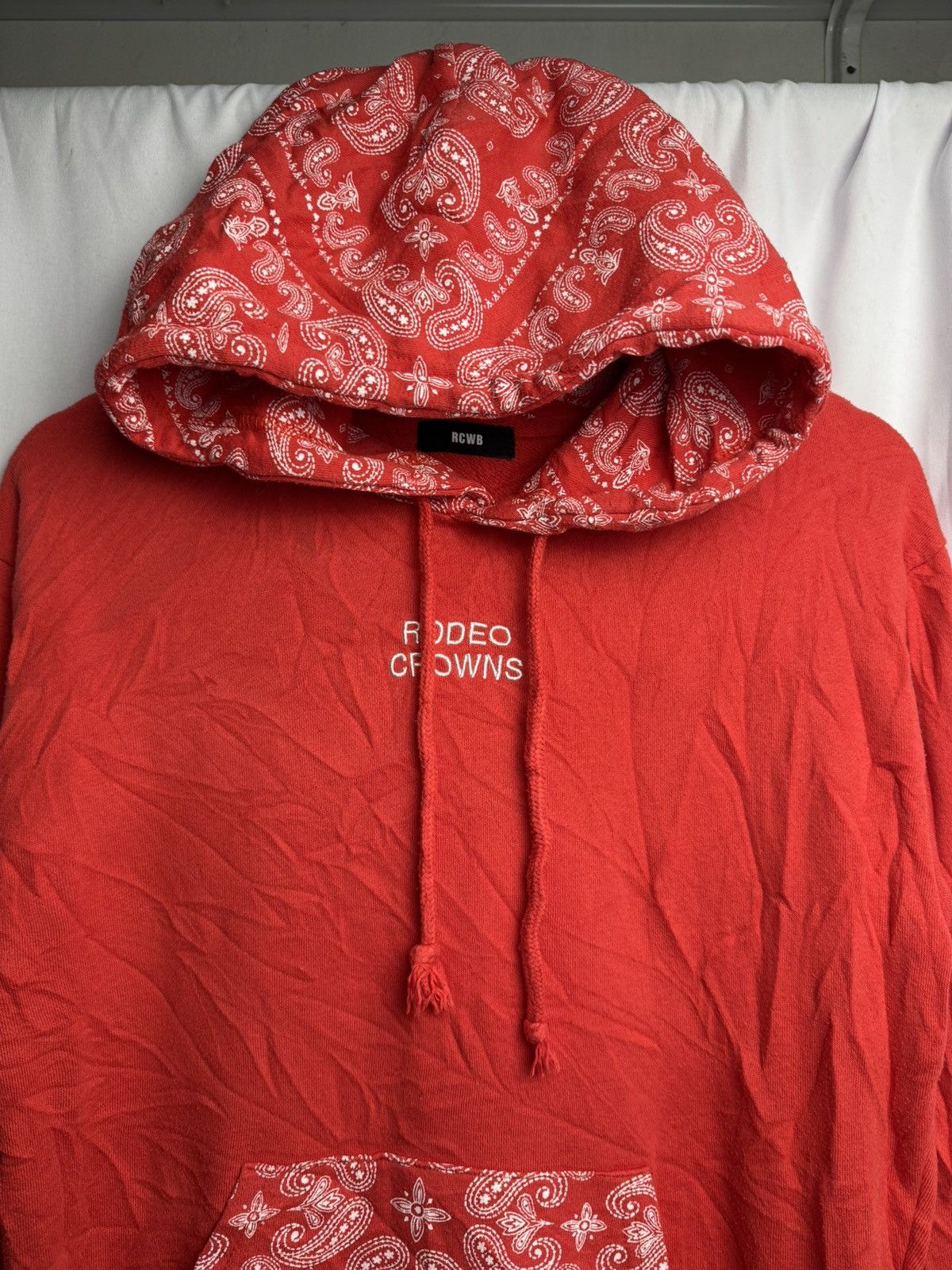 Beauty Beast × Hysteric Glamour × Japanese Brand Japanese Brand Rodeo Crown Paisley Hoodie Size US M / EU 48-50 / 2 - 4 Thumbnail