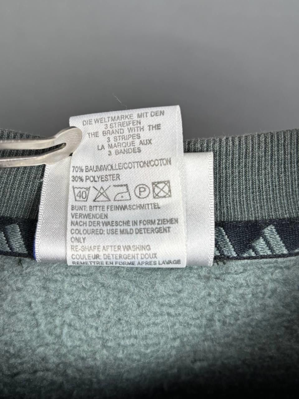 Adidas Adidas Crewneck Sweatshirt Size S Grey Vintage Size US S / EU 44-46 / 1 - 8 Thumbnail
