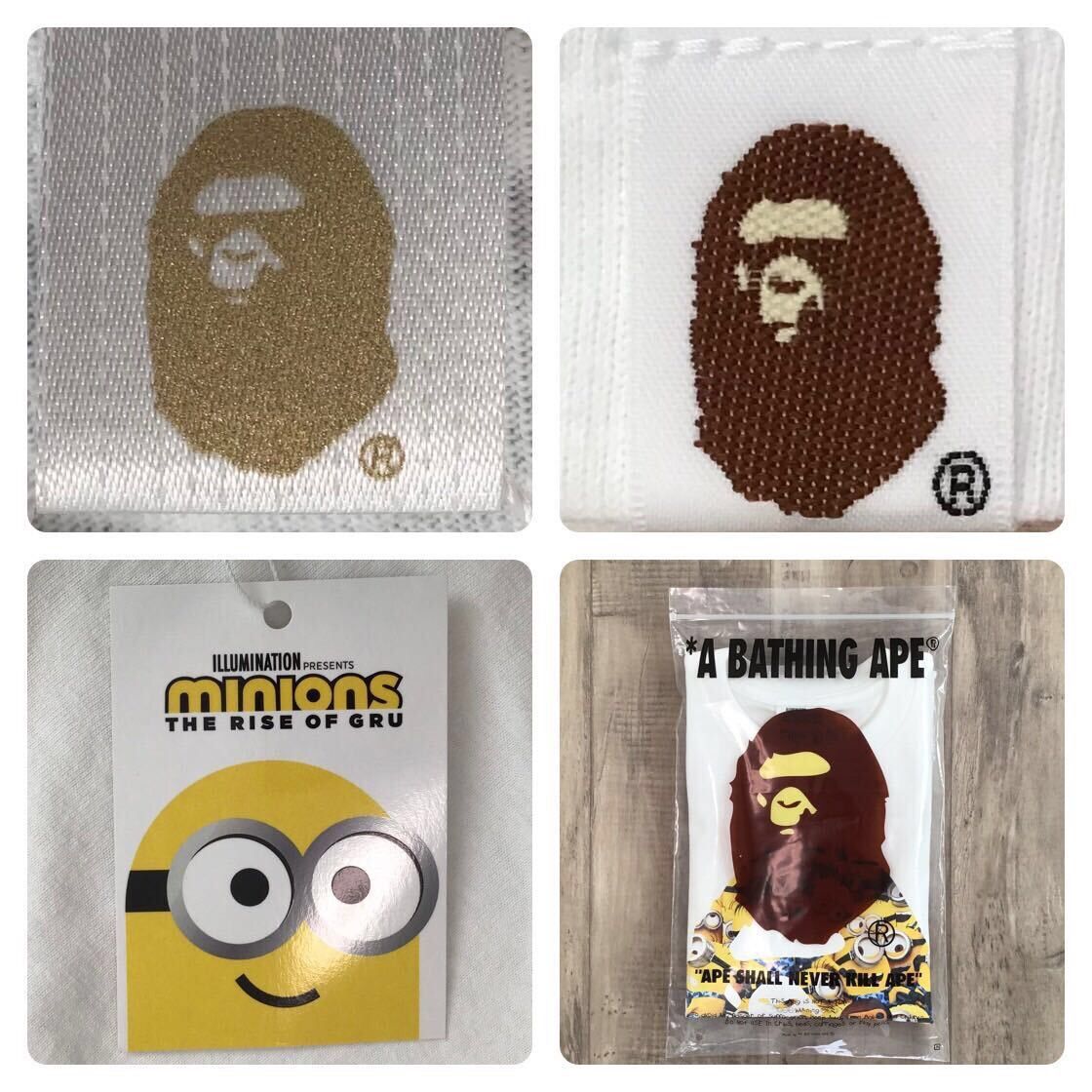 Bape BAPE × Minions Milo APE HEAD T-shirt a bathing ape Size US M / EU 48-50 / 2 - 7 Thumbnail
