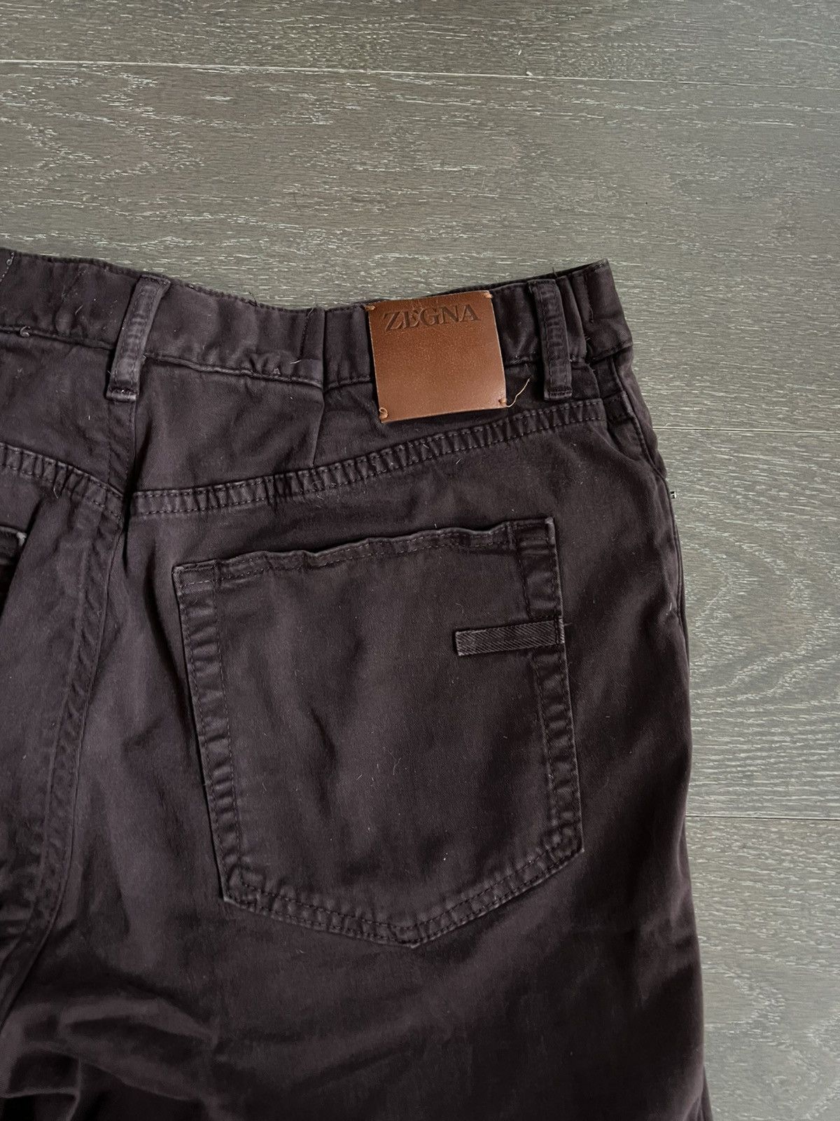 Ermenegildo Zegna New Season Chino Pants Size 30x28 Brown Maroon Size US 30 / EU 46 - 3 Thumbnail