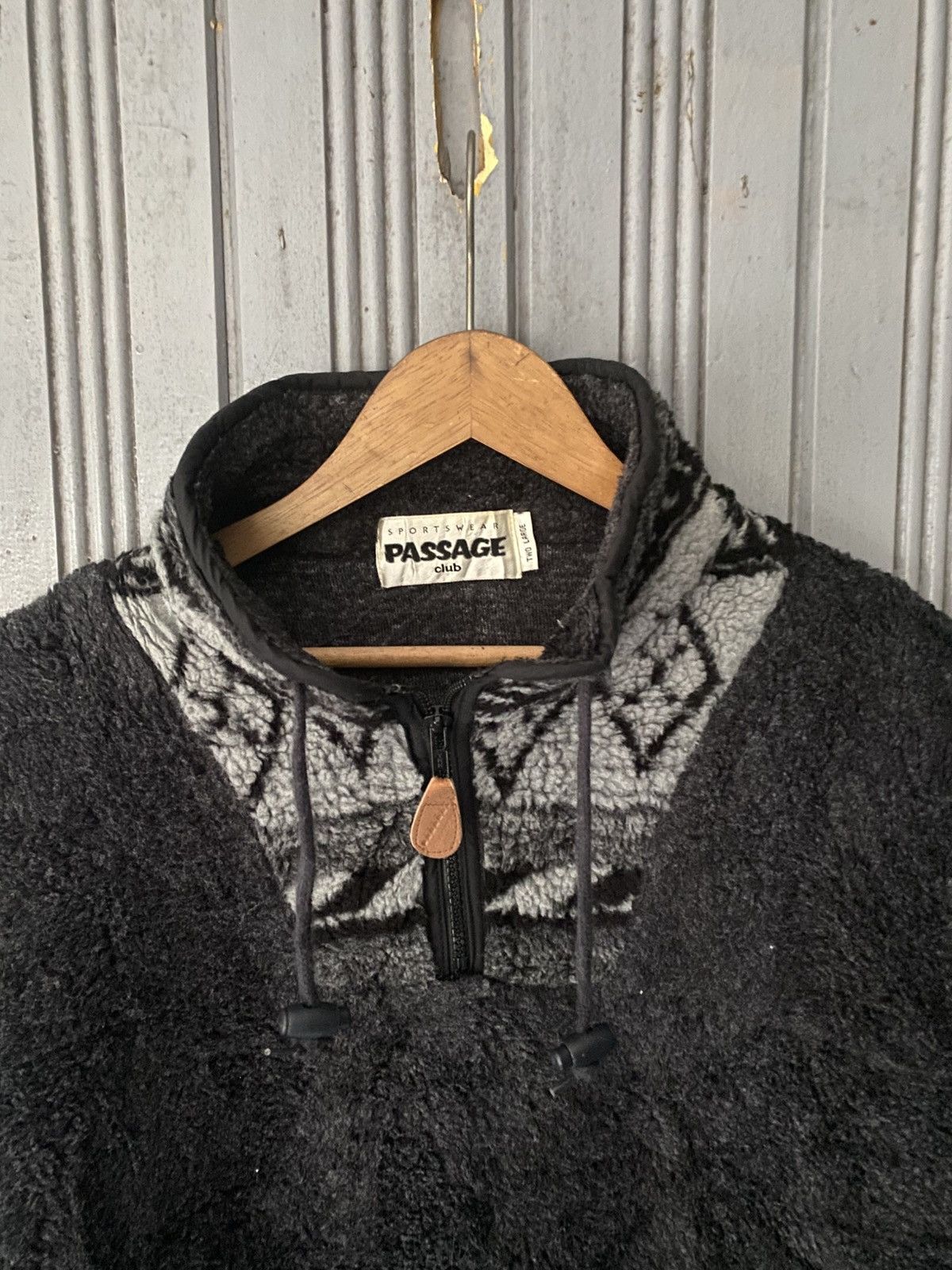 Japanese Brand Passage Sweater Fleece Half Zipper Size US XL / EU 56 / 4 - 4 Thumbnail