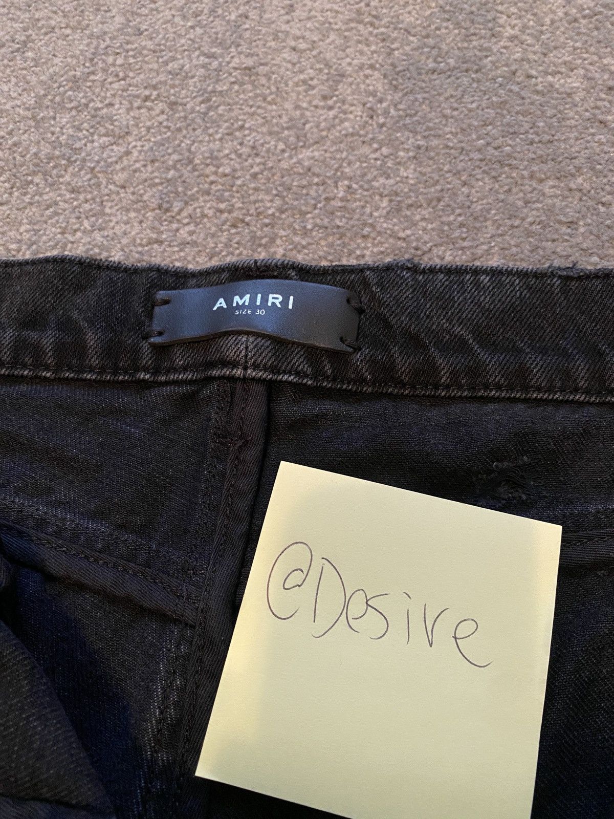 Amiri Amiri Thrasher Denim size 30 Size US 30 / EU 46 - 5 Thumbnail