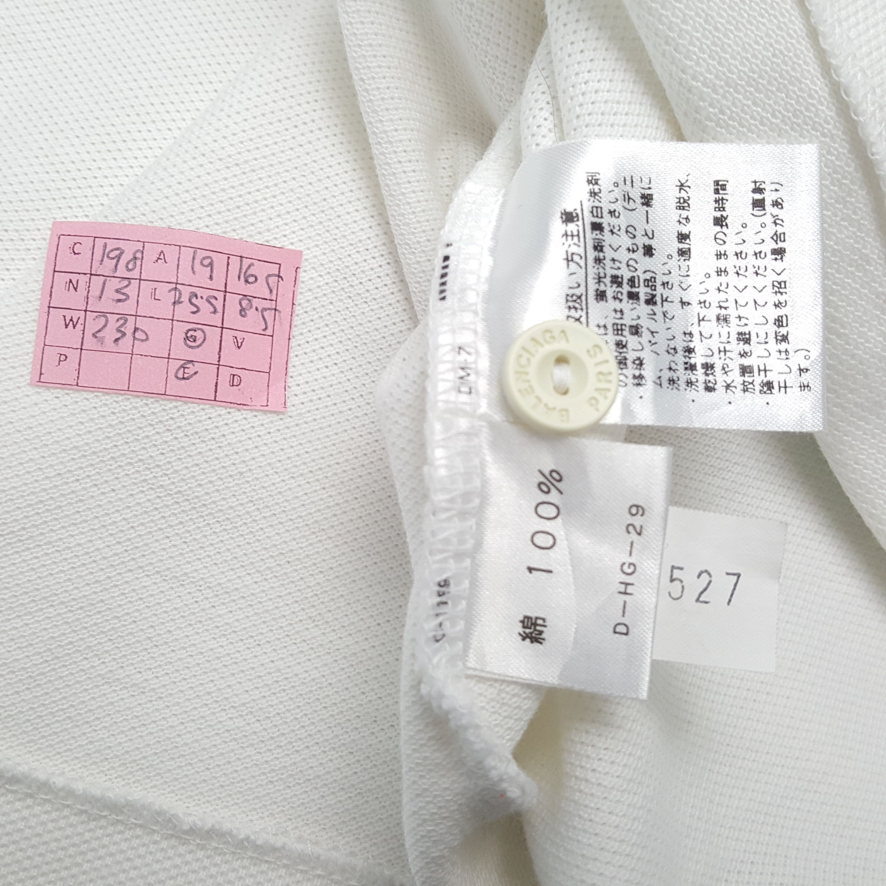 Balenciaga × Vintage BALENCIAGA Golf Paris Polos Fashion Style Rare Design Size M / US 6-8 / IT 42-44 - 4 Thumbnail