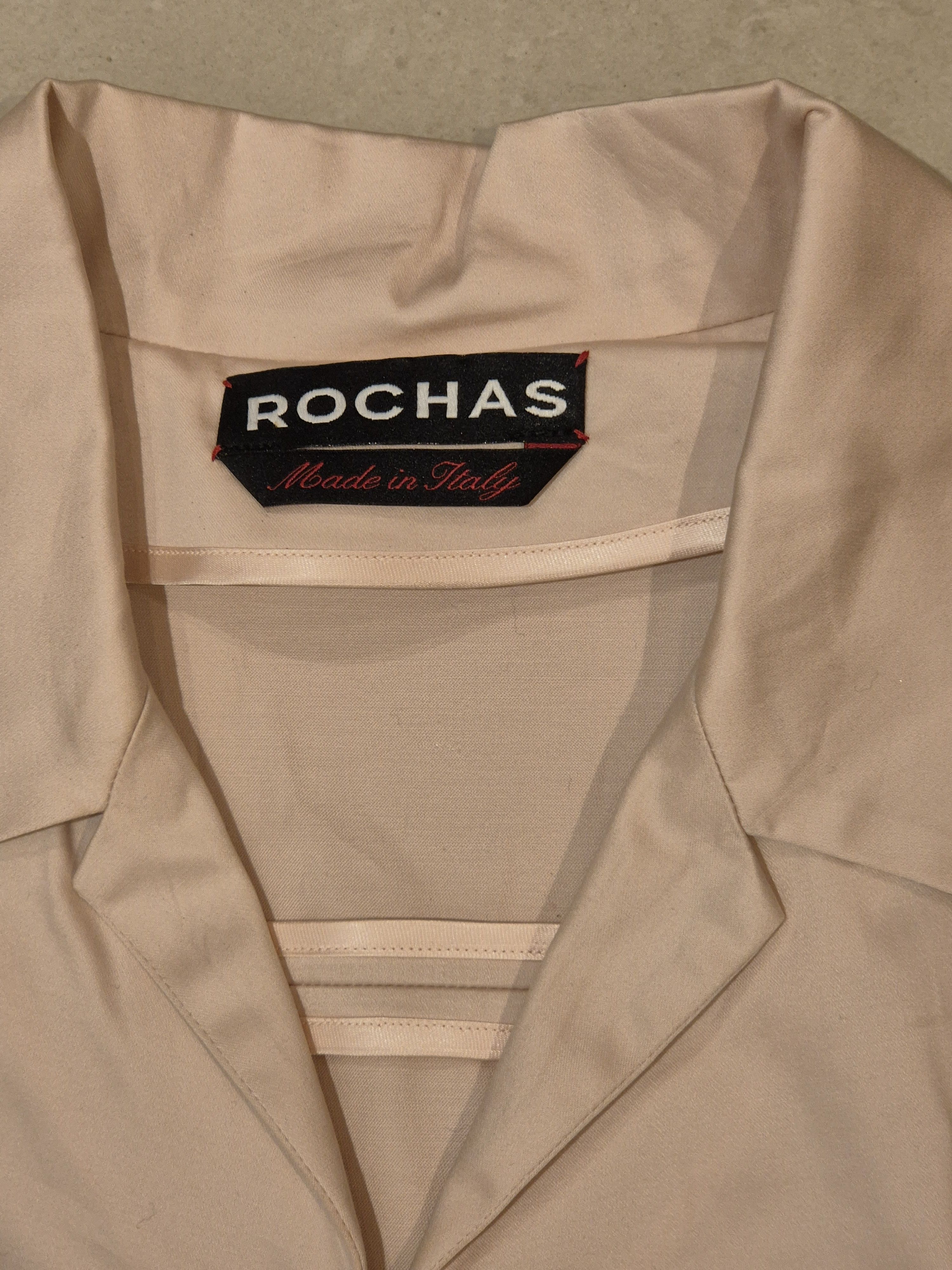 Rochas Rochas pale pink sleeveless shirt top Size S / US 4 / IT 40 - 2 Thumbnail