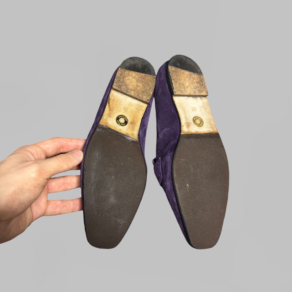 Loro Piana LORO PIANA PURPLE MULES SIZE 39 Size US 9 / IT 39 - 8 Thumbnail